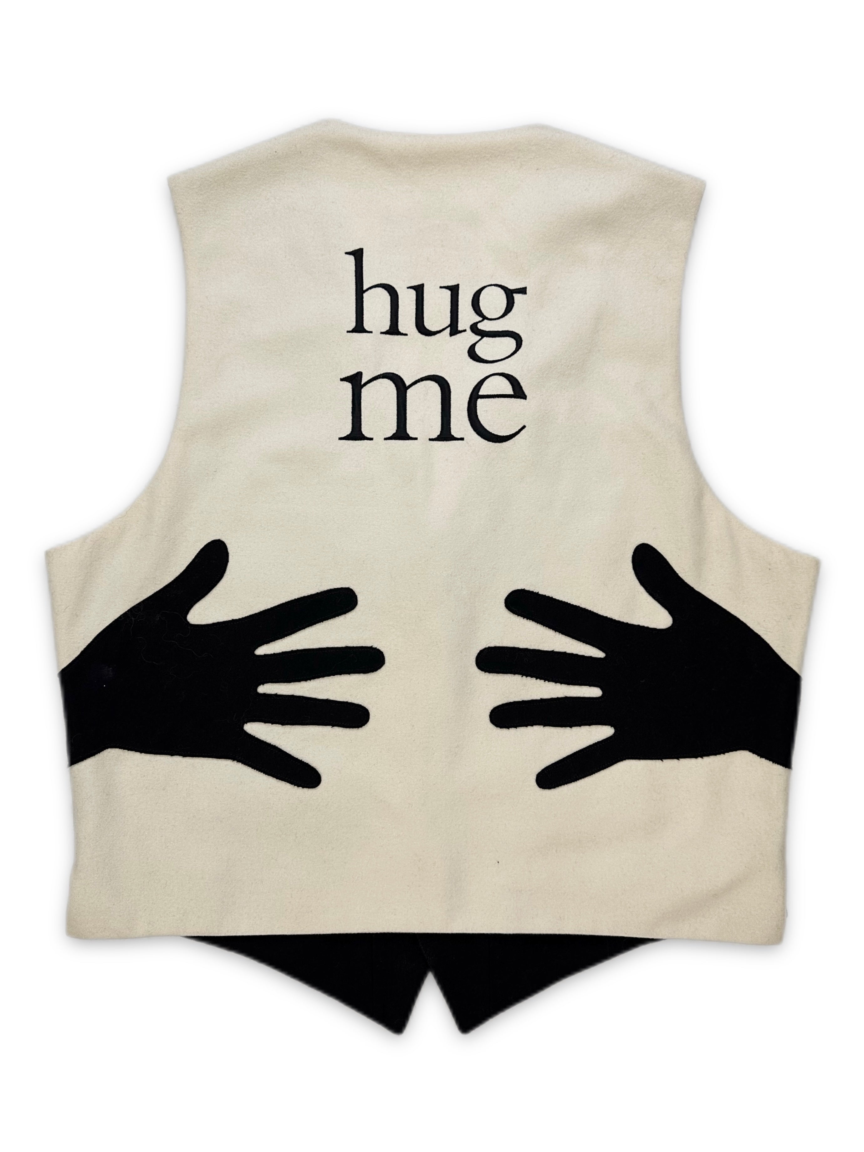 AW94 Moschino ‘Hug Me’ Cheap &amp; Chic Two Tone Vest