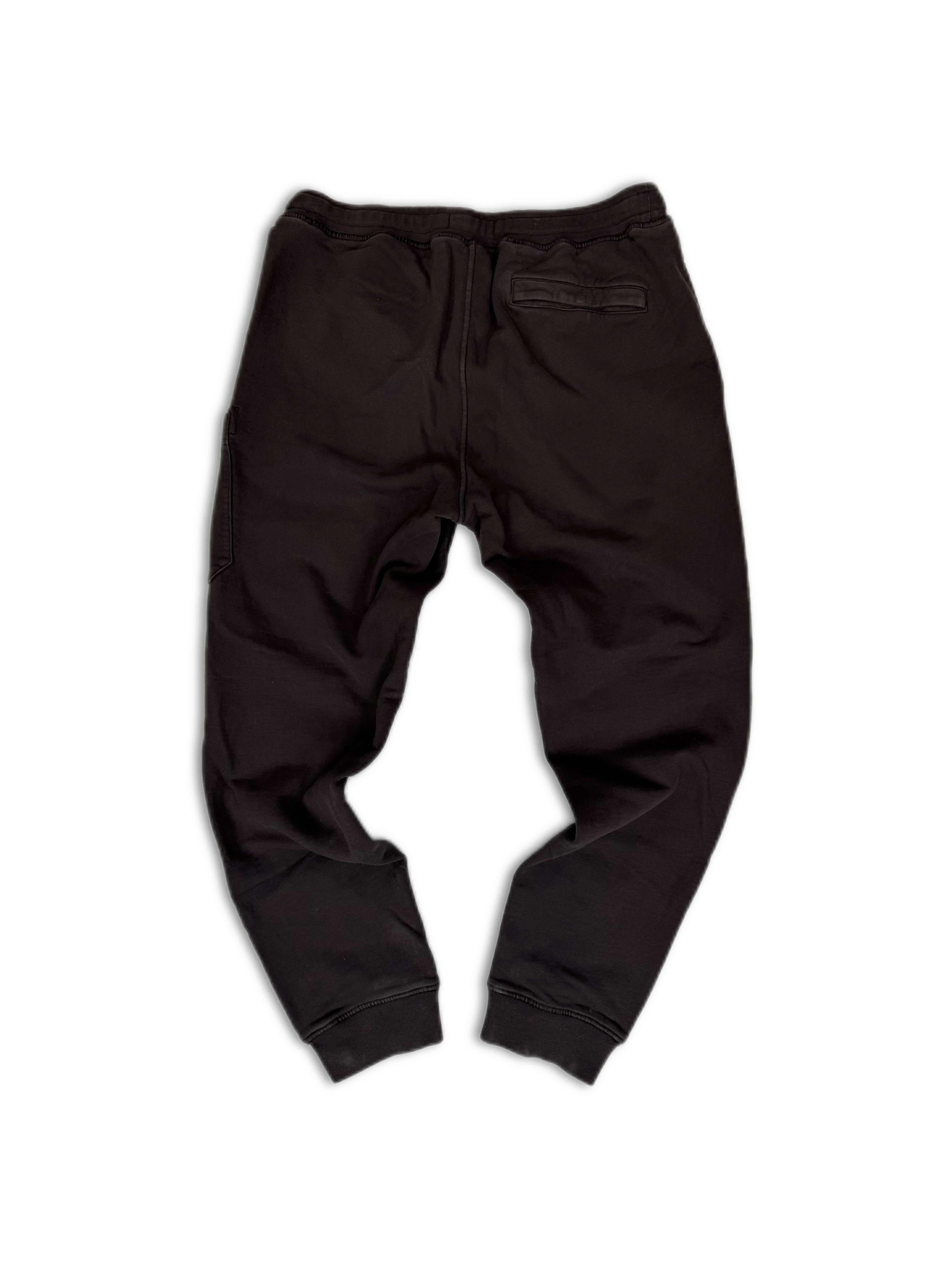 Stone Island Compass Patch Dark Brown Cargo Sweat Pants