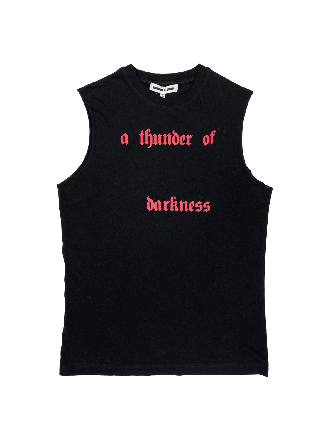 AW16 Alexander McQueen McQ “Dead of Night” Gothic Tank Top