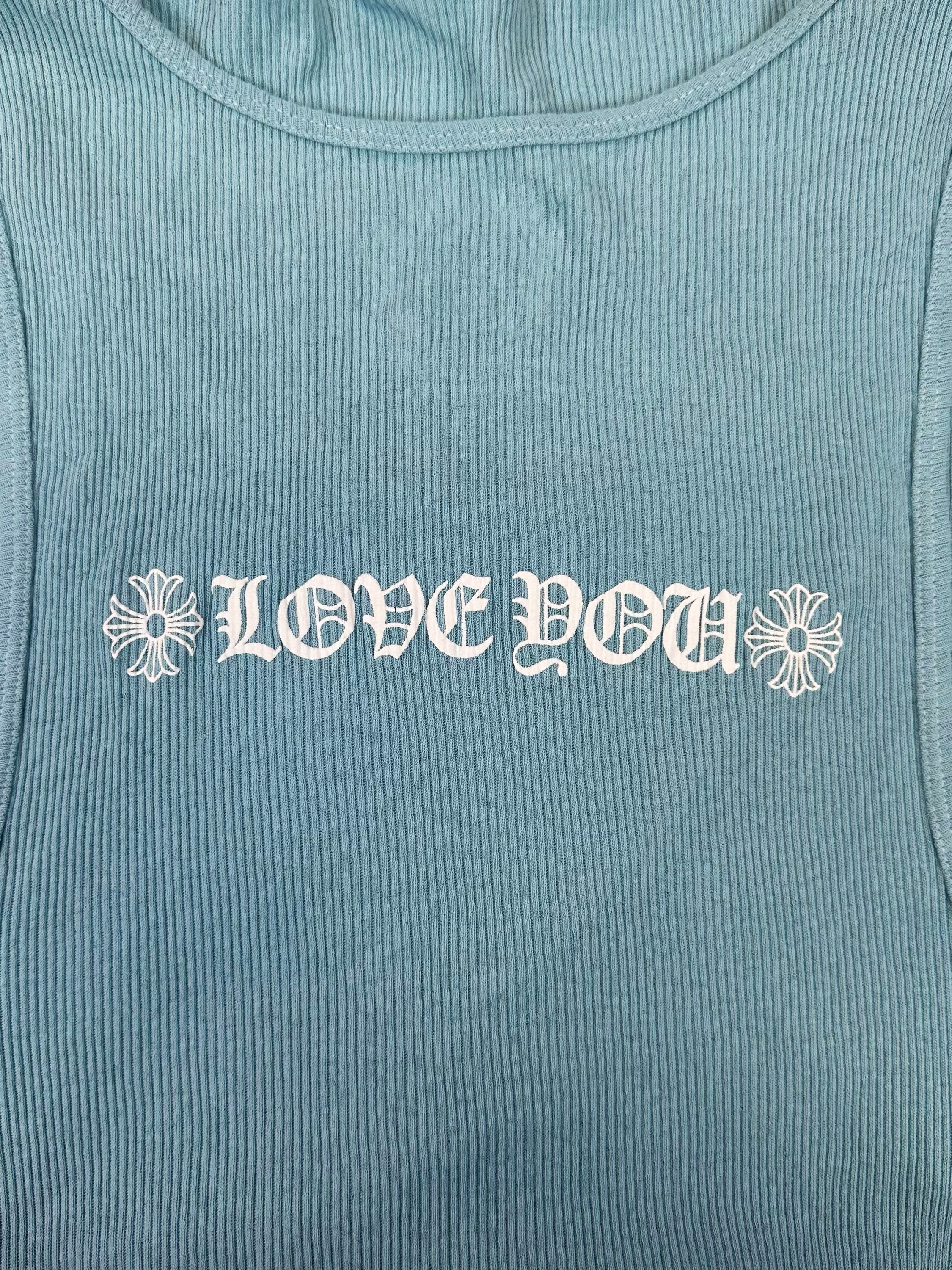 Chrome Hearts ‘Love You’ Miami Exclusive Ribbed Tank-top