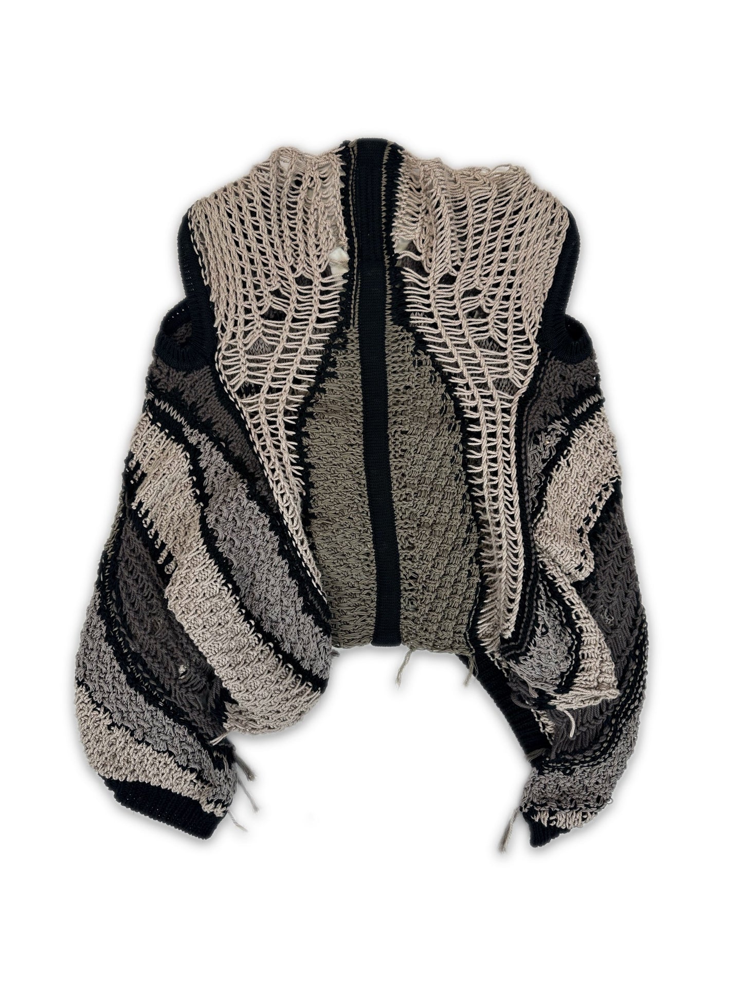 SS13 Rick Owens ‘Island’ Loose Gauge Sleeveless Knit Sweater