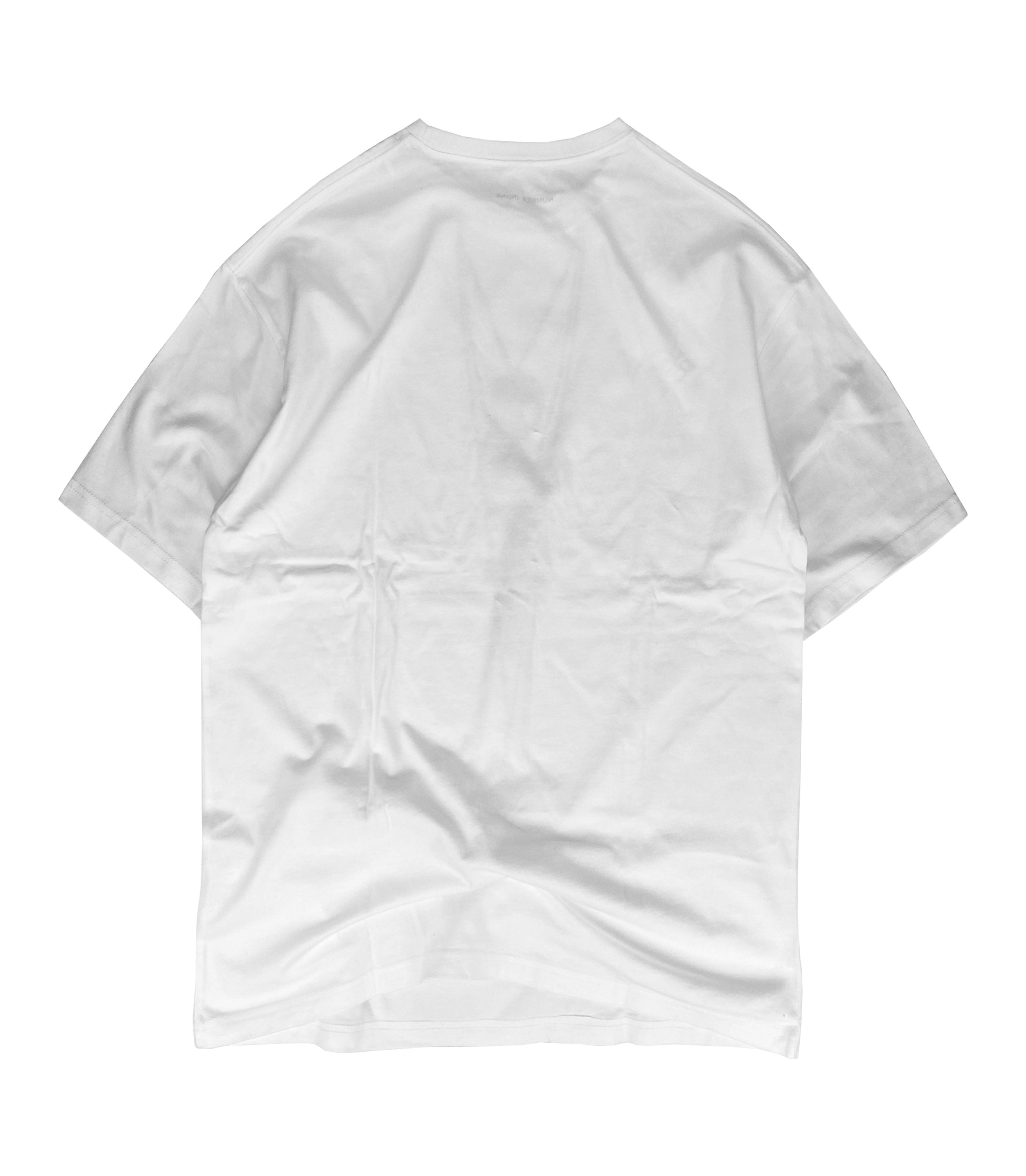 Number (N)ine Gothic Rosary Trompe L’oeil Graphic T-Shirr