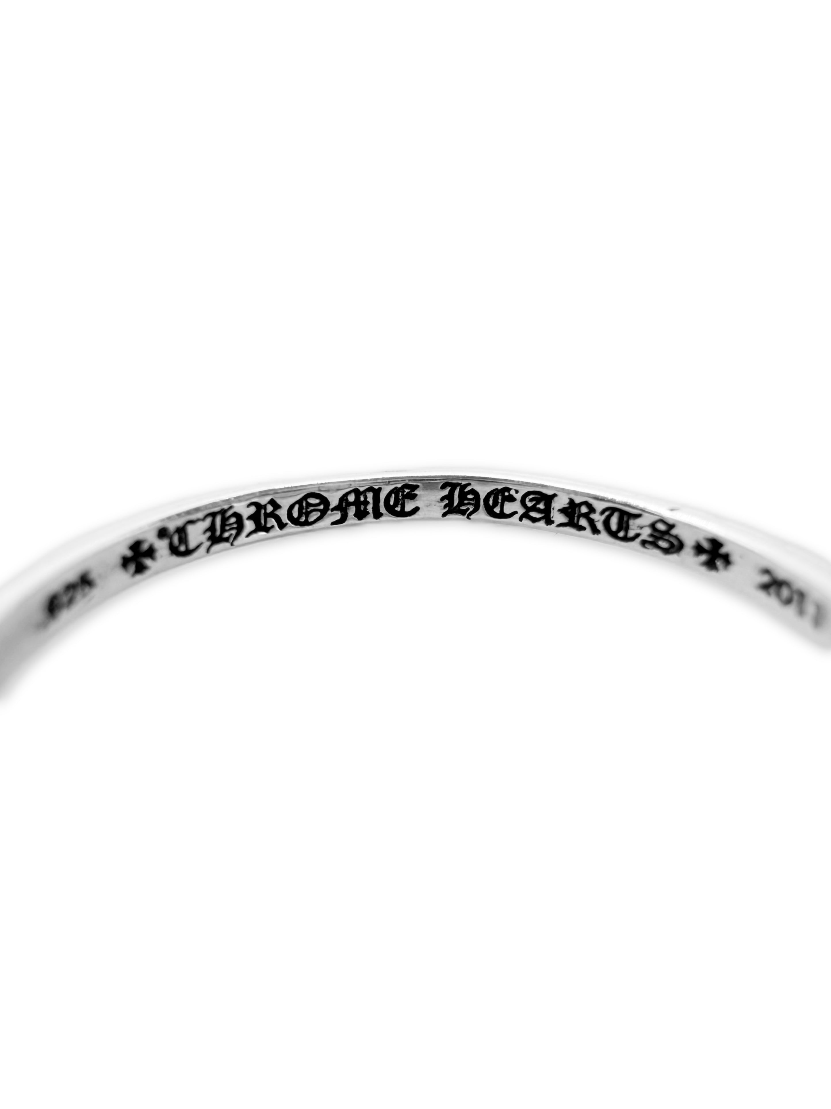 Chrome Hearts Cross Bubblegum .925 Silver Ring