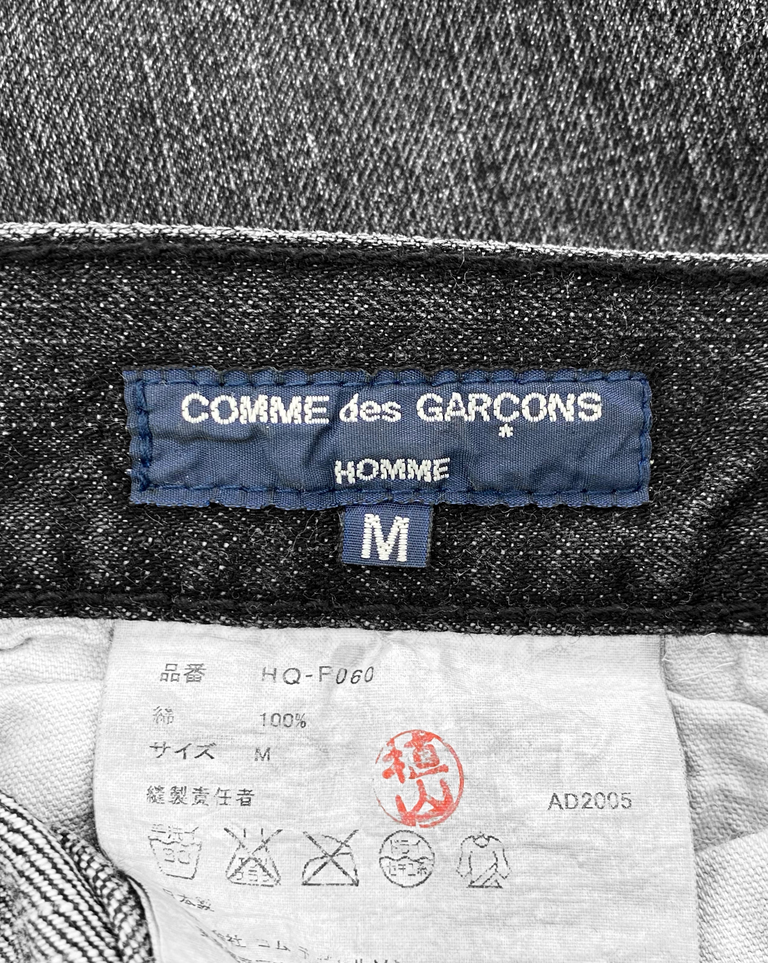 AW05 Comme Des Garçons Homme Plus Carpenter Denim