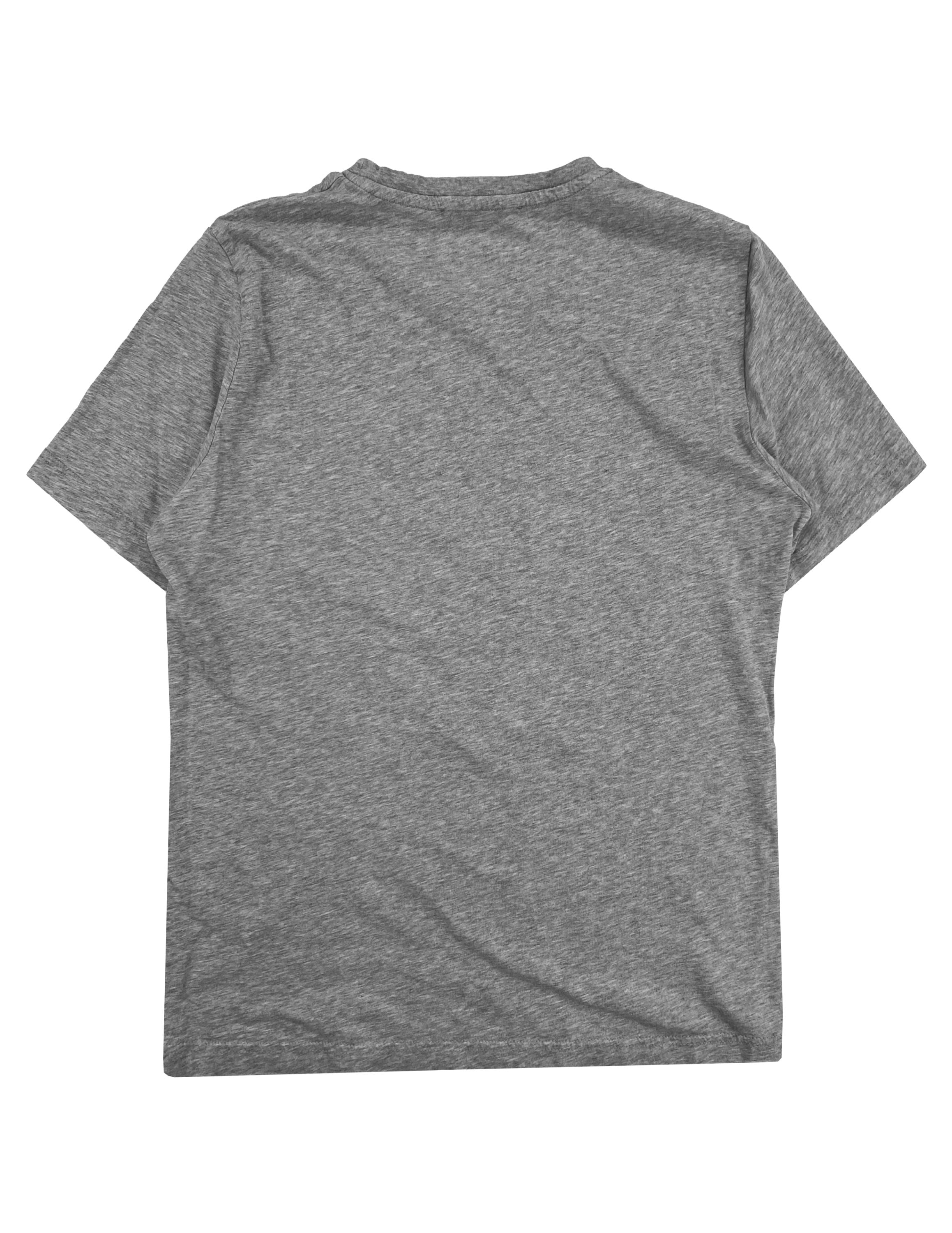 2000s Moschino ‘Love Moschino’ Peace Motif Heather Grey T-Shirt