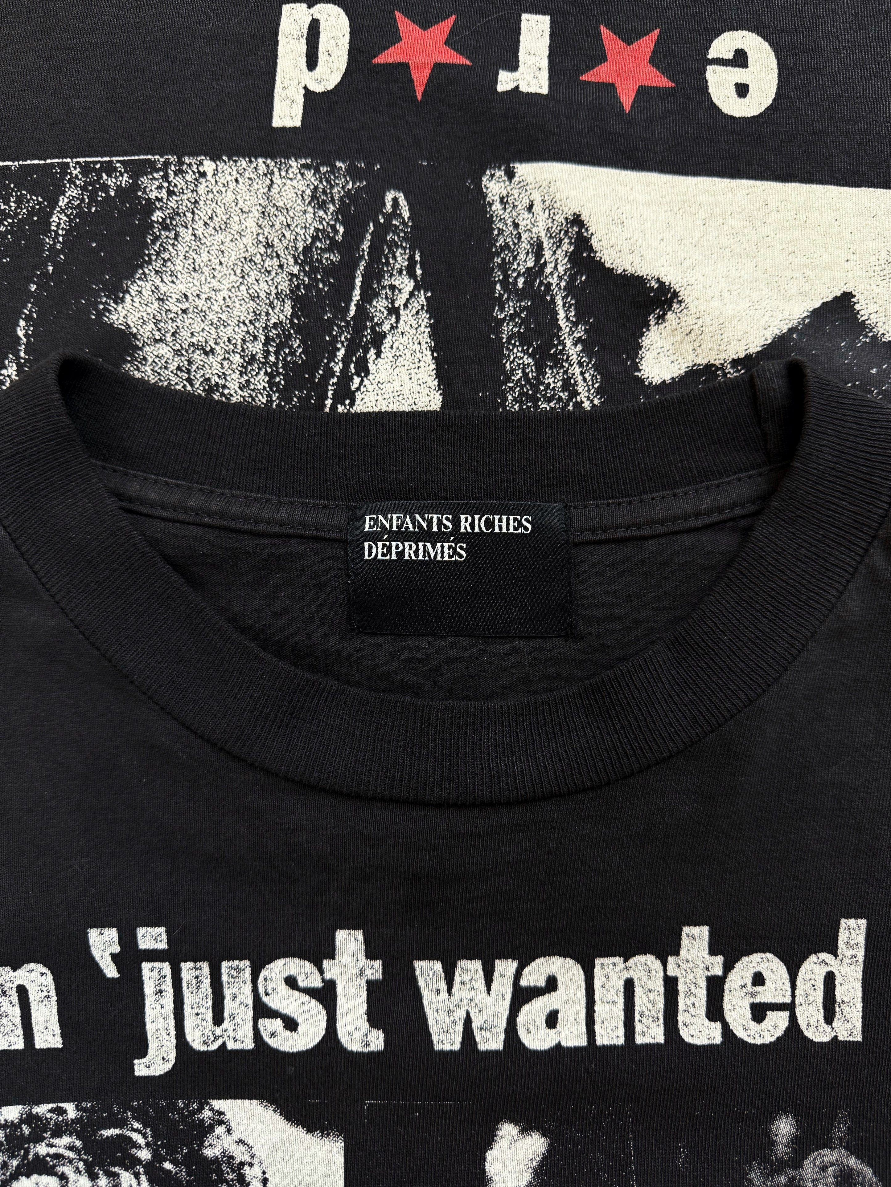 Enfants Riches Deprimes ‘Teen Wanted Love’ Black Long Sleeve Shirt