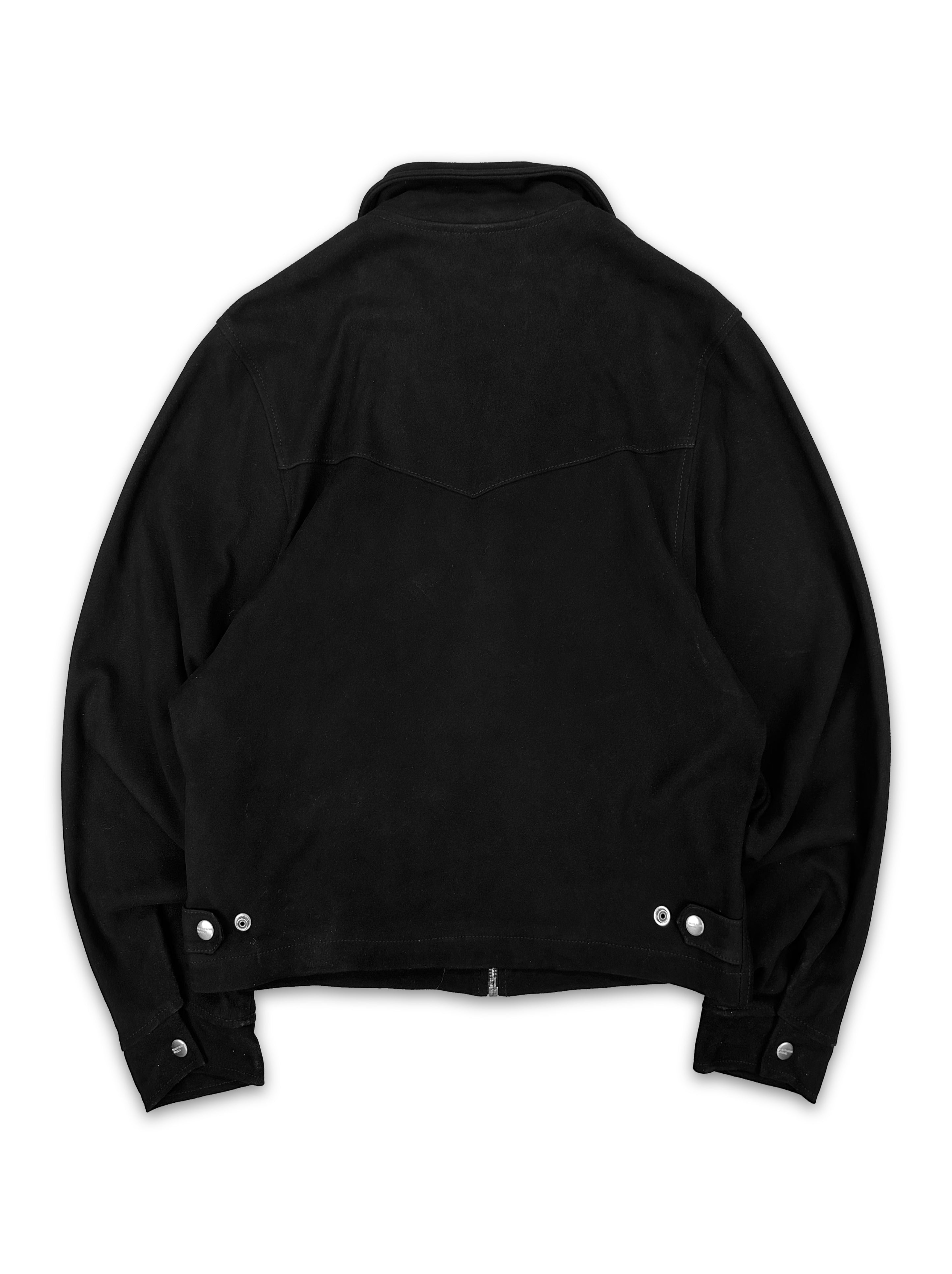 AW23 Enfants Riches Deprimes Suede Black ‘Western’ Jacket