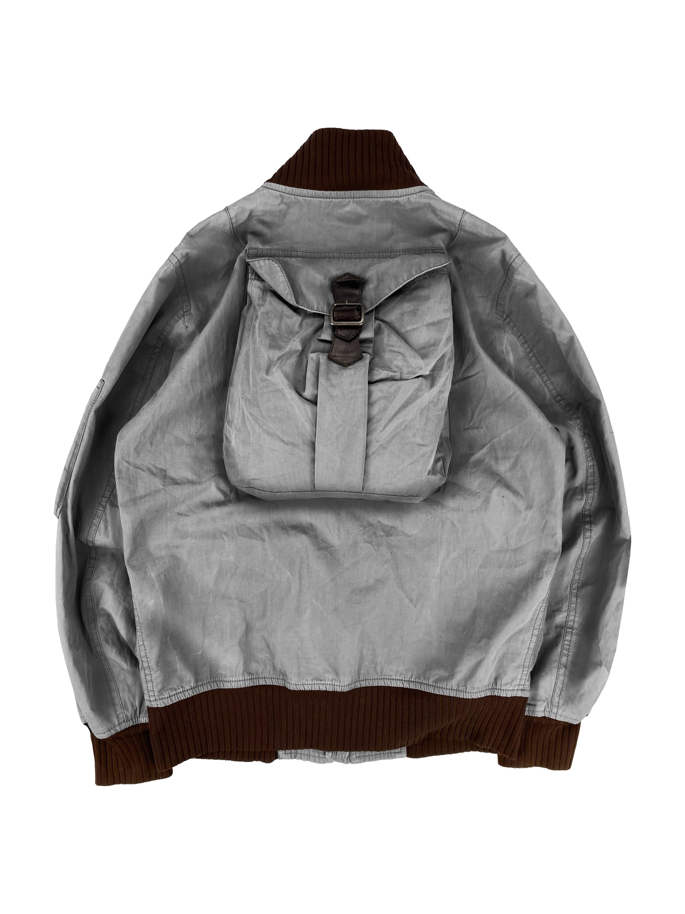 SS03 Dolce &amp; Gabbana ‘3D’ Cargo Pocket Metallic Hunting Jacket