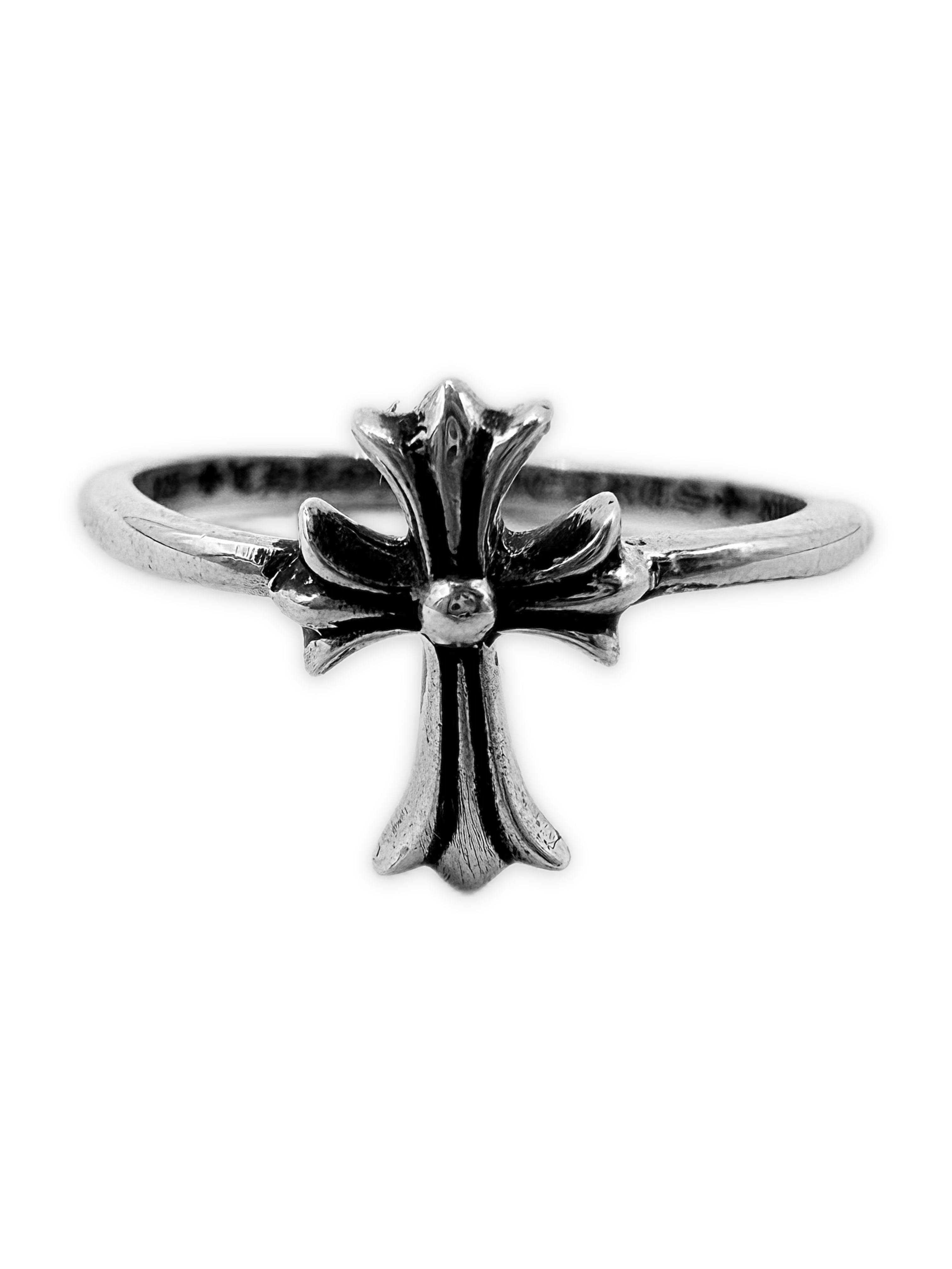 Chrome Hearts Cross Bubblegum .925 Silver Ring