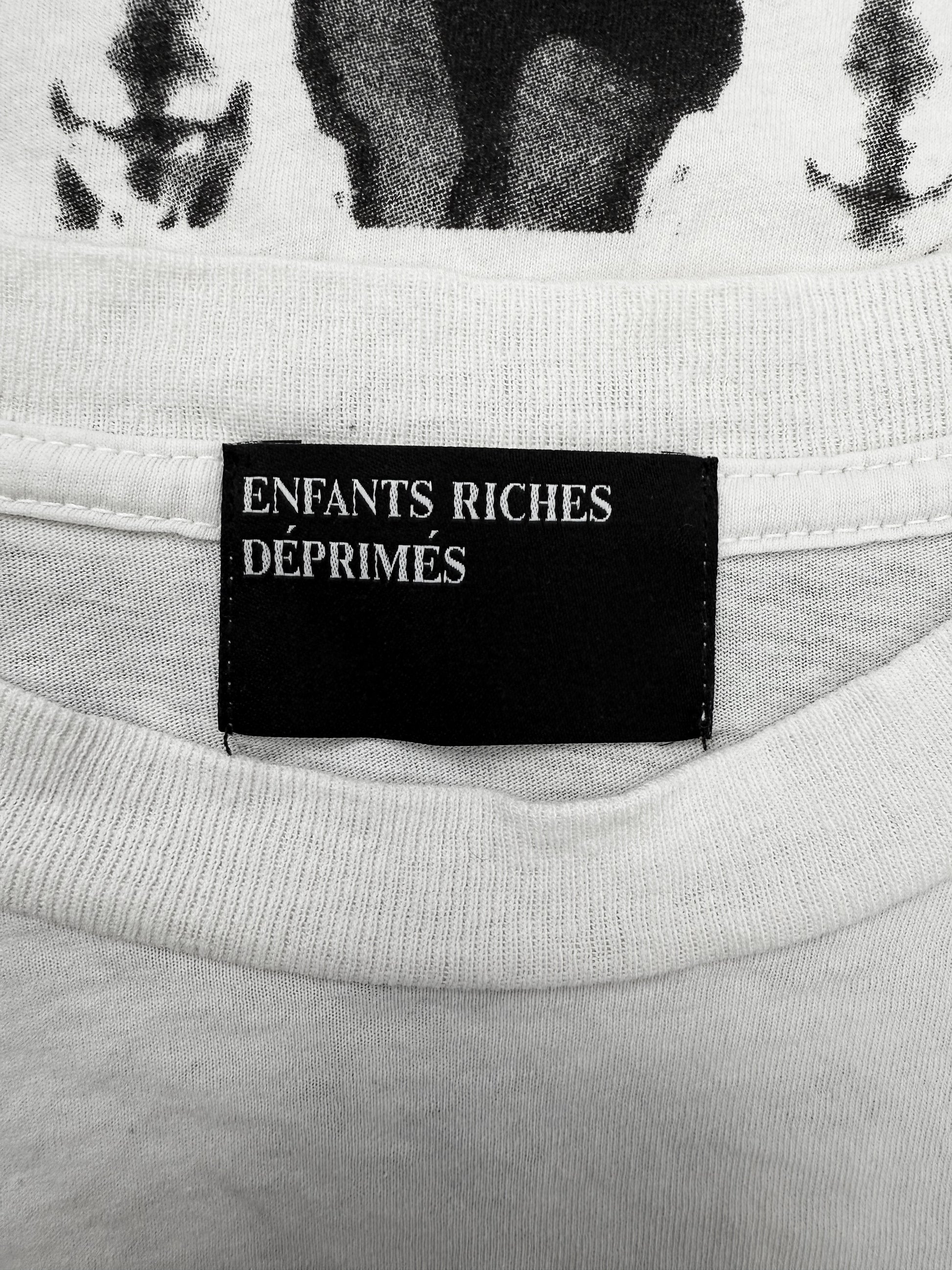 Enfants Riches Deprimes ‘Ritual Prayer’ White Graphic T-Shirt