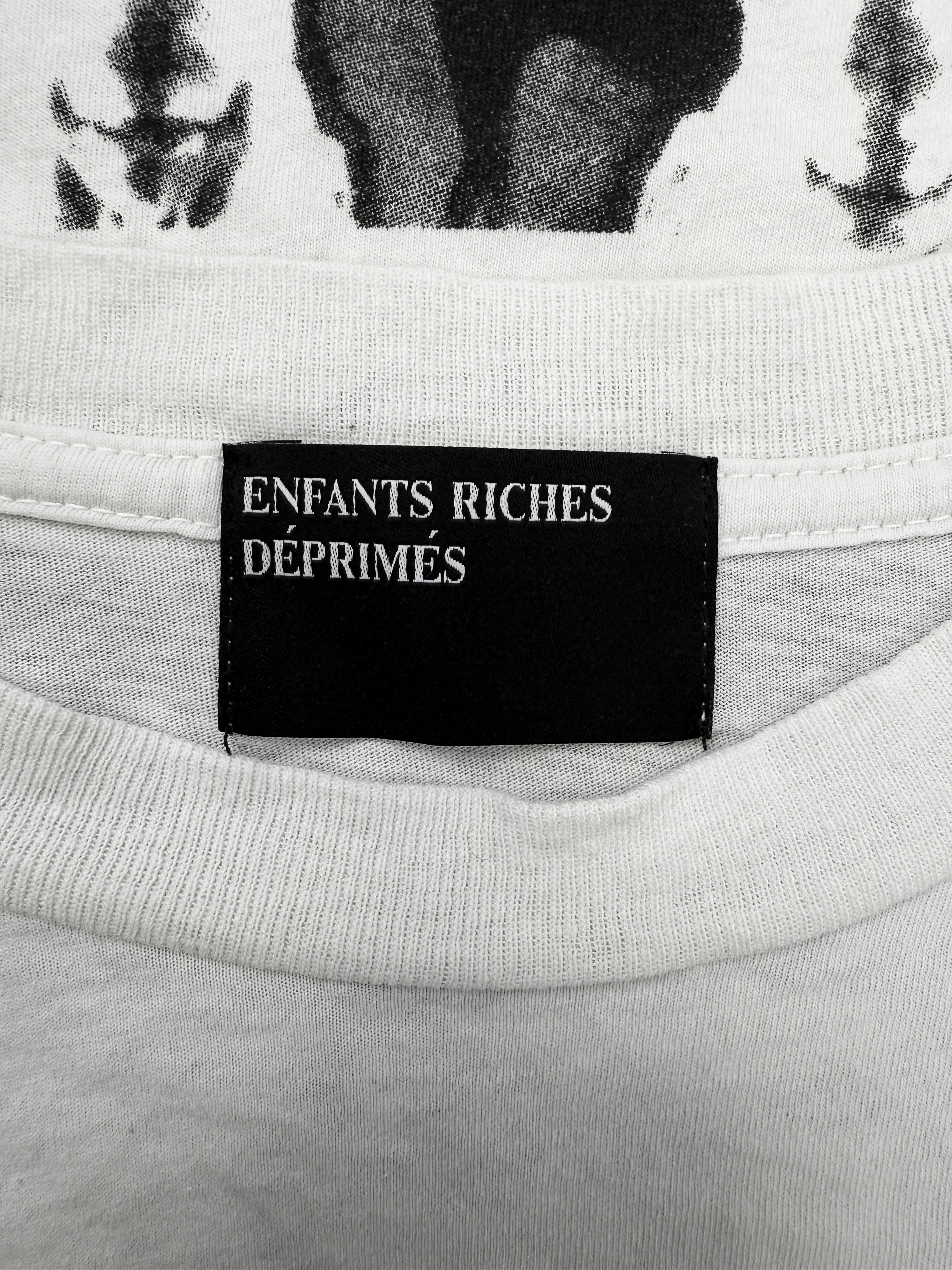 Enfants Riches Deprimes ‘Ritual Prayer’ White Graphic T-Shirt