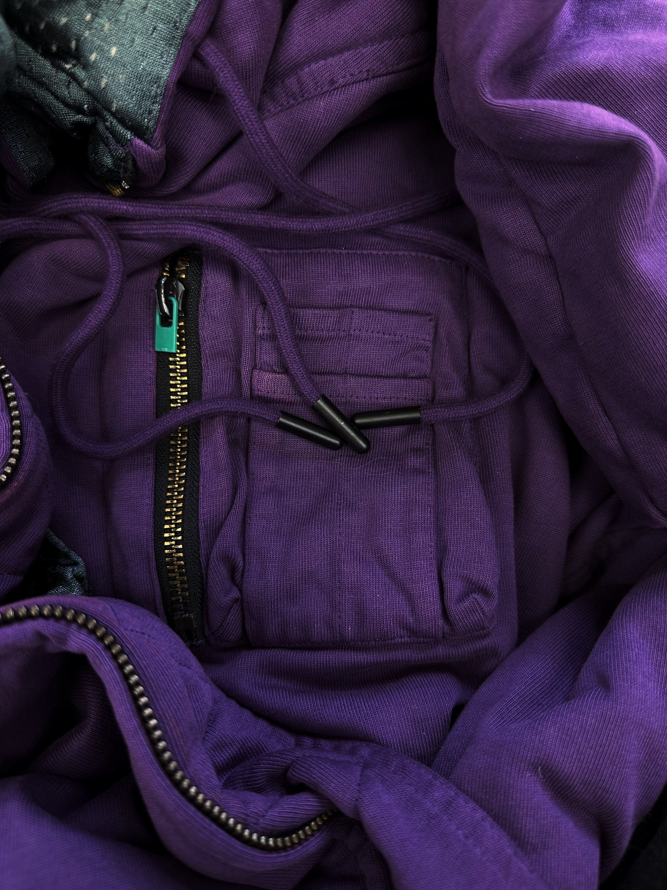 Hoodbyair 1/1 UNRELEASED SAMPLE ‘Reversible’ Plum Bomber Jacket