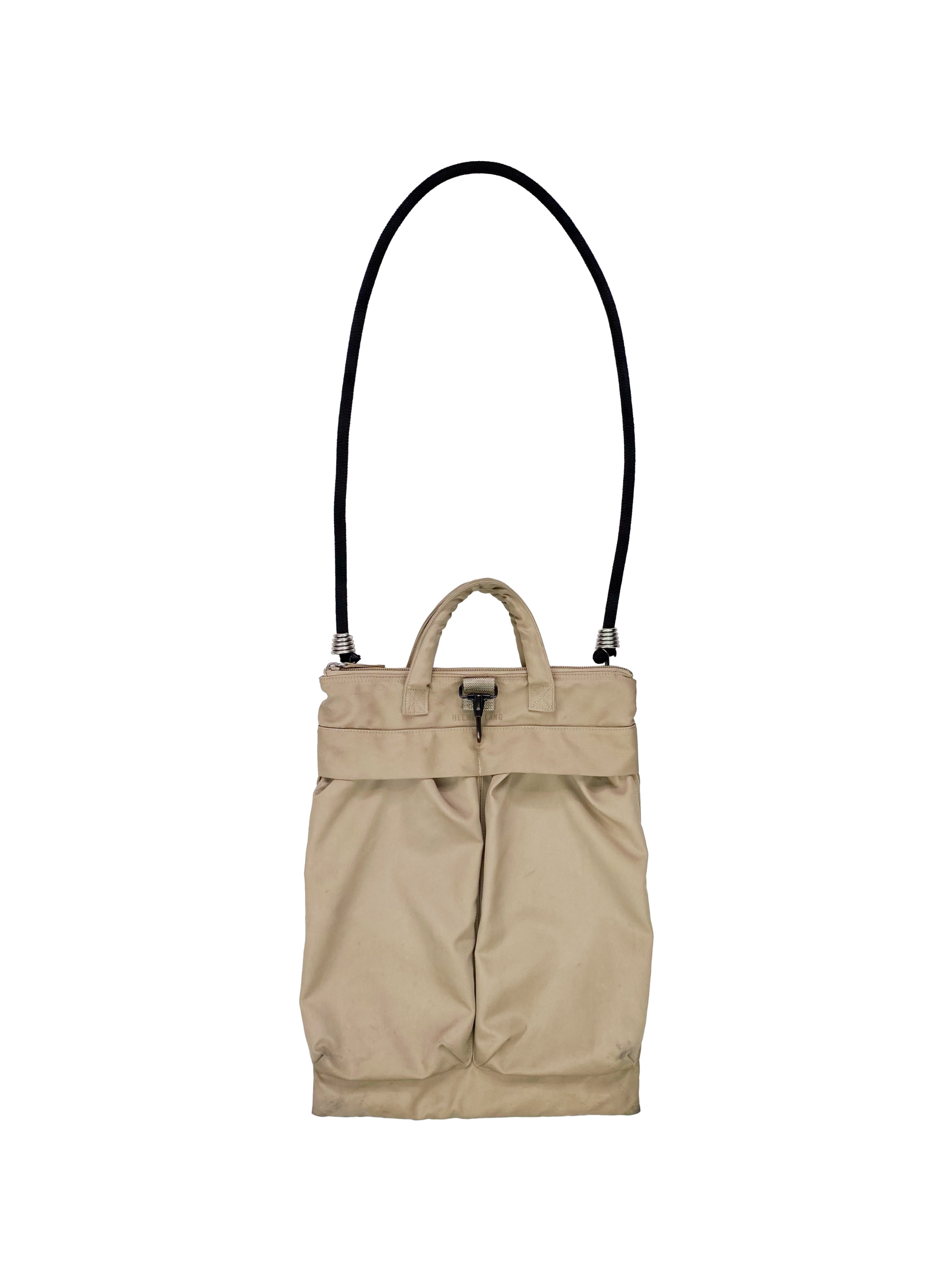 AW99 Helmut Lang Nylon Crossbody Zippered Bag