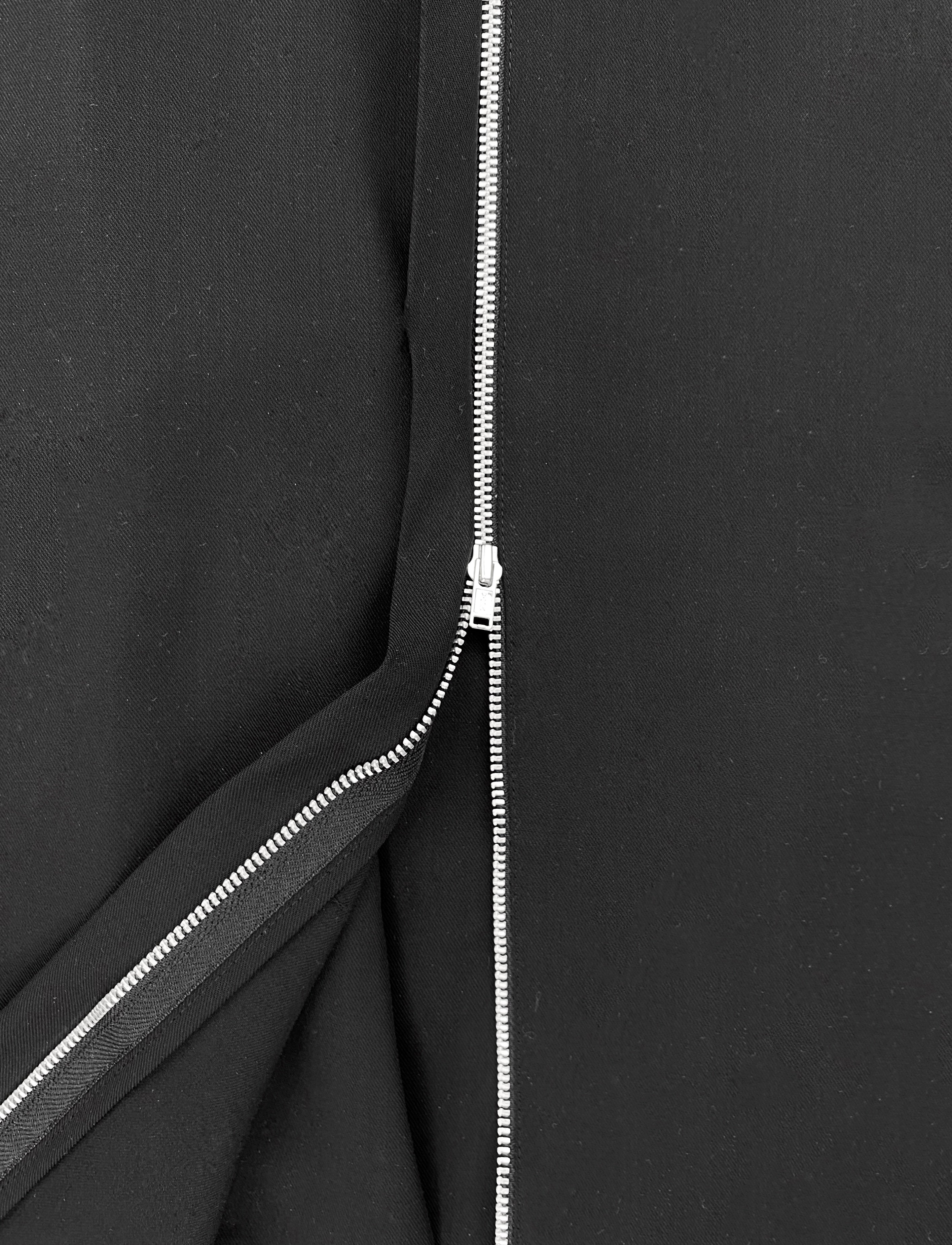 SS99 Yohji Yamamoto Back Zip Collared Trench Coat