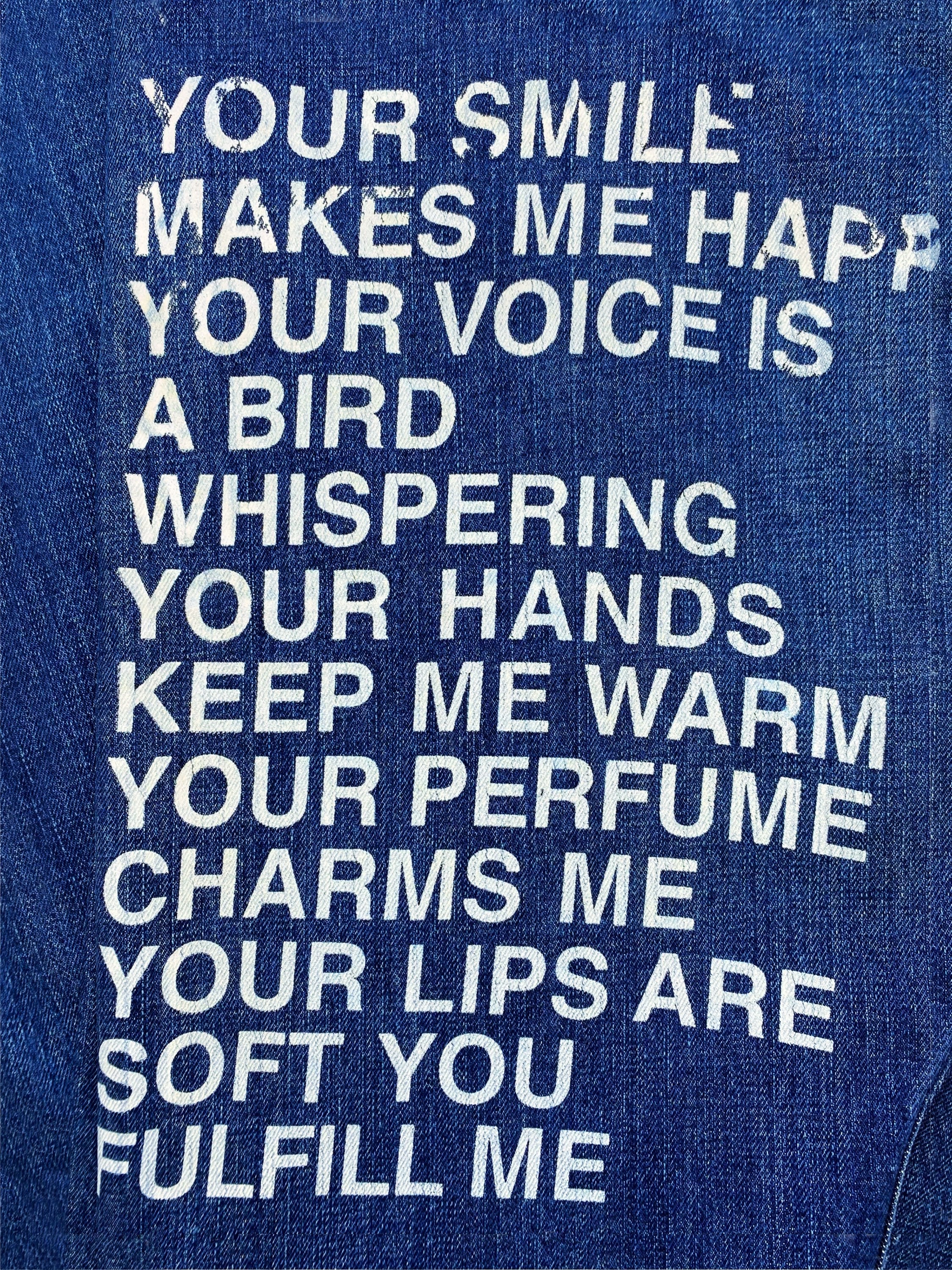 SS02 Junya Watanabe x Levi’s Poem “Fulfill Me” Denim Jeans