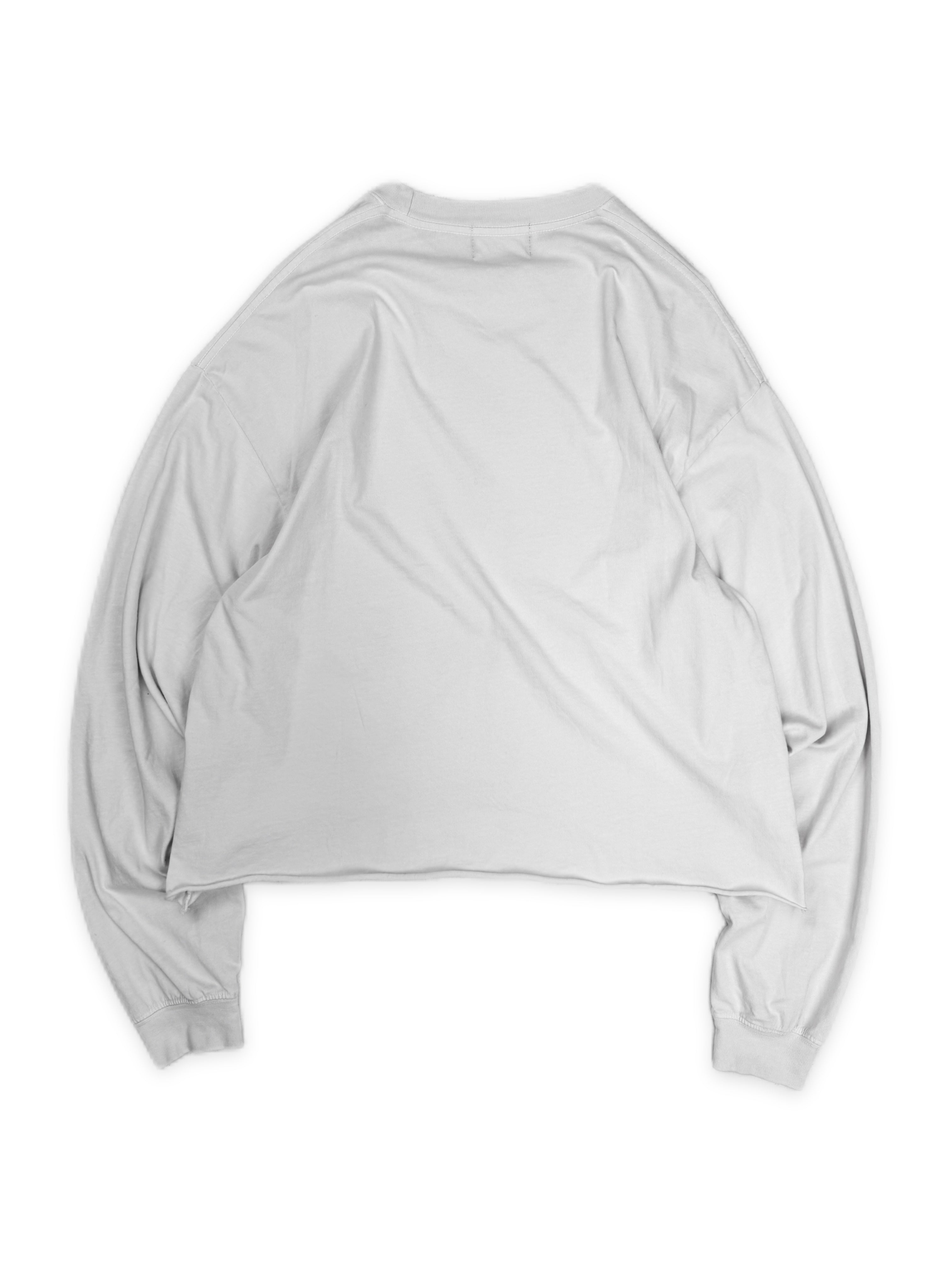 Enfants Riches Deprimes ‘Nun / Gun’ White Cropped Long Sleeve