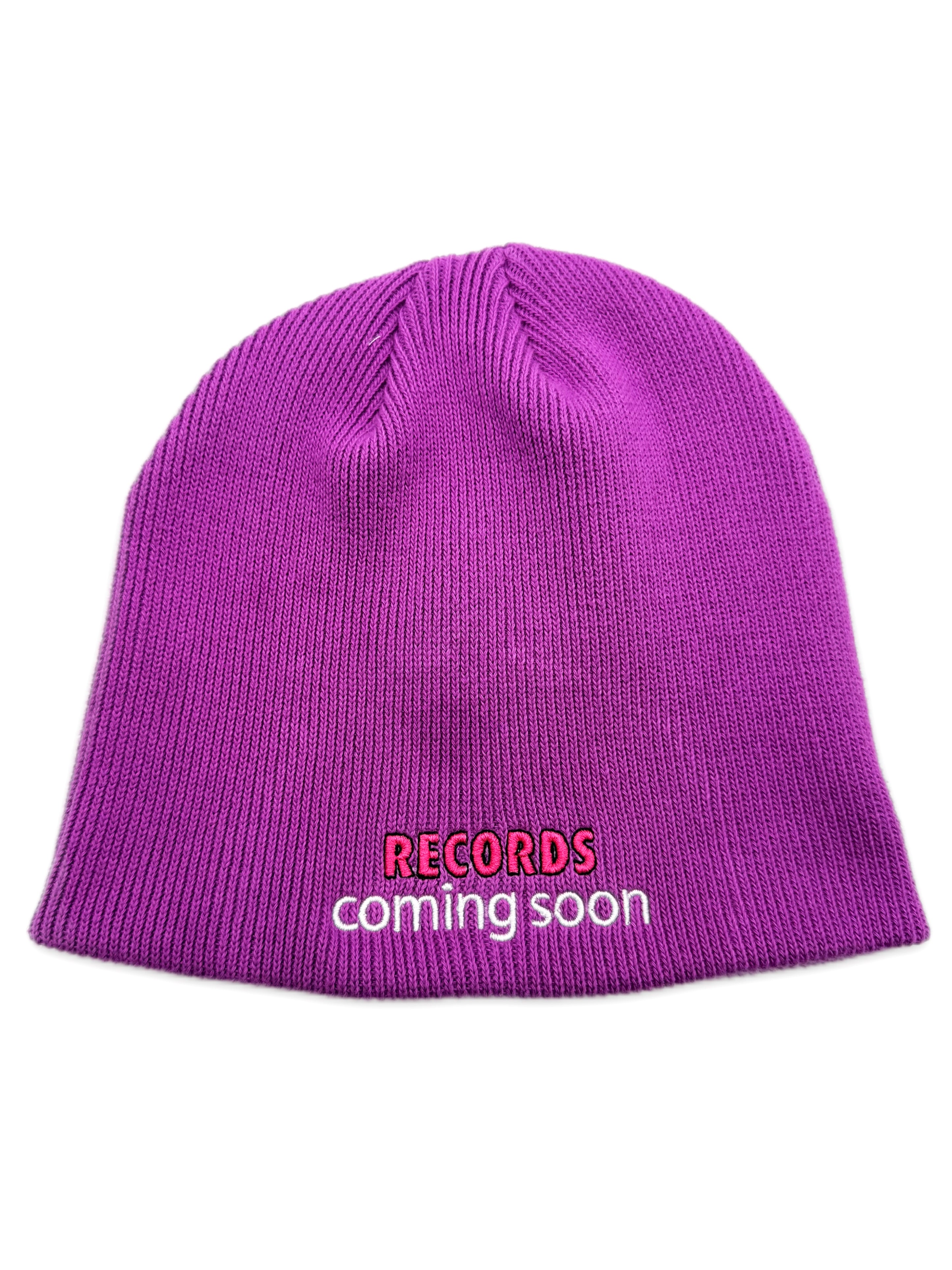 Anti Promo Matty Boy Sex Records Purple Ribbed Beanie