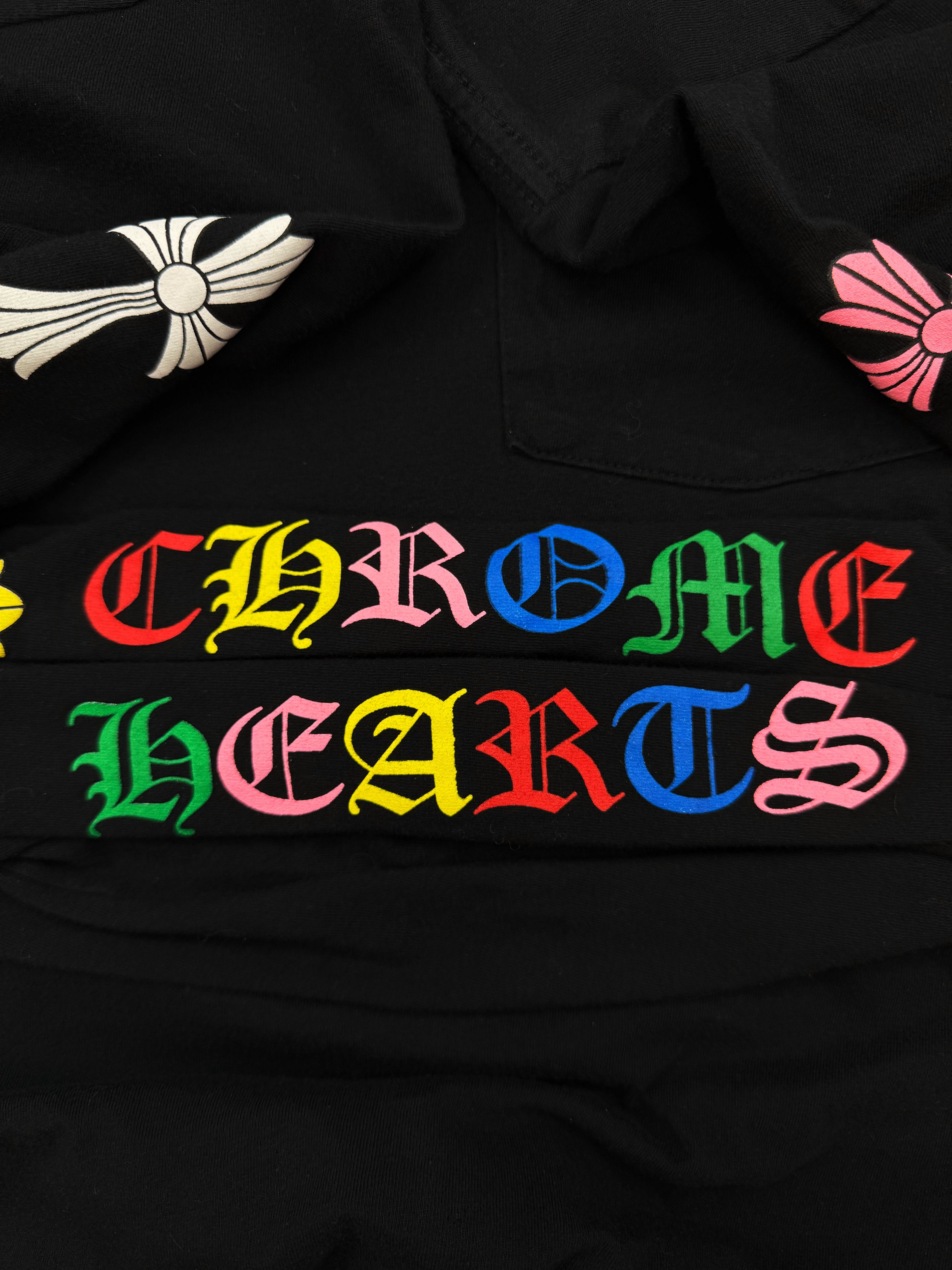 Chrome Hearts Rainbow Cemetery Long Sleeve Shirt