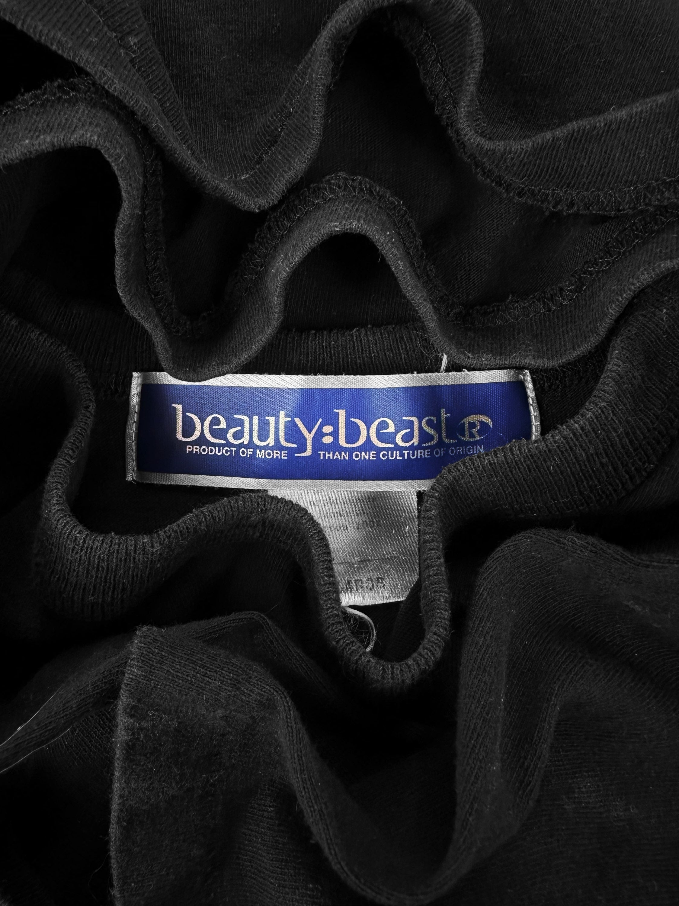 90s Beauty:Beast Back Logo Patch T-Shirt