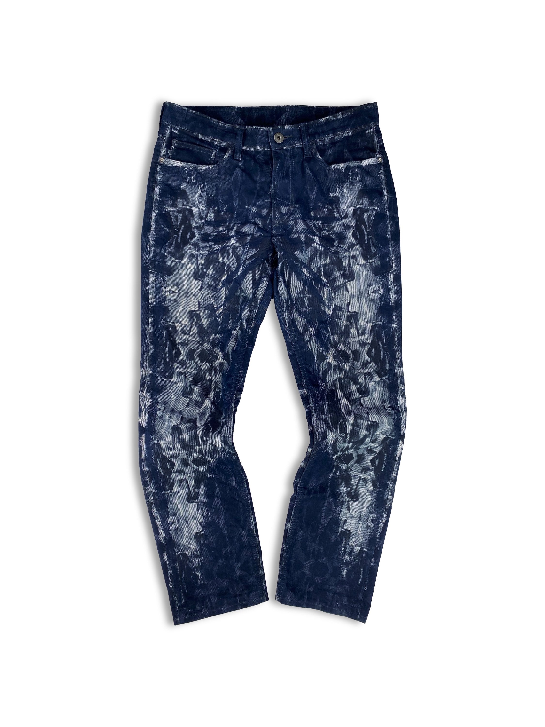 AW14 Issey Miyake MEN ‘Kaleidoscope’ Print Denim