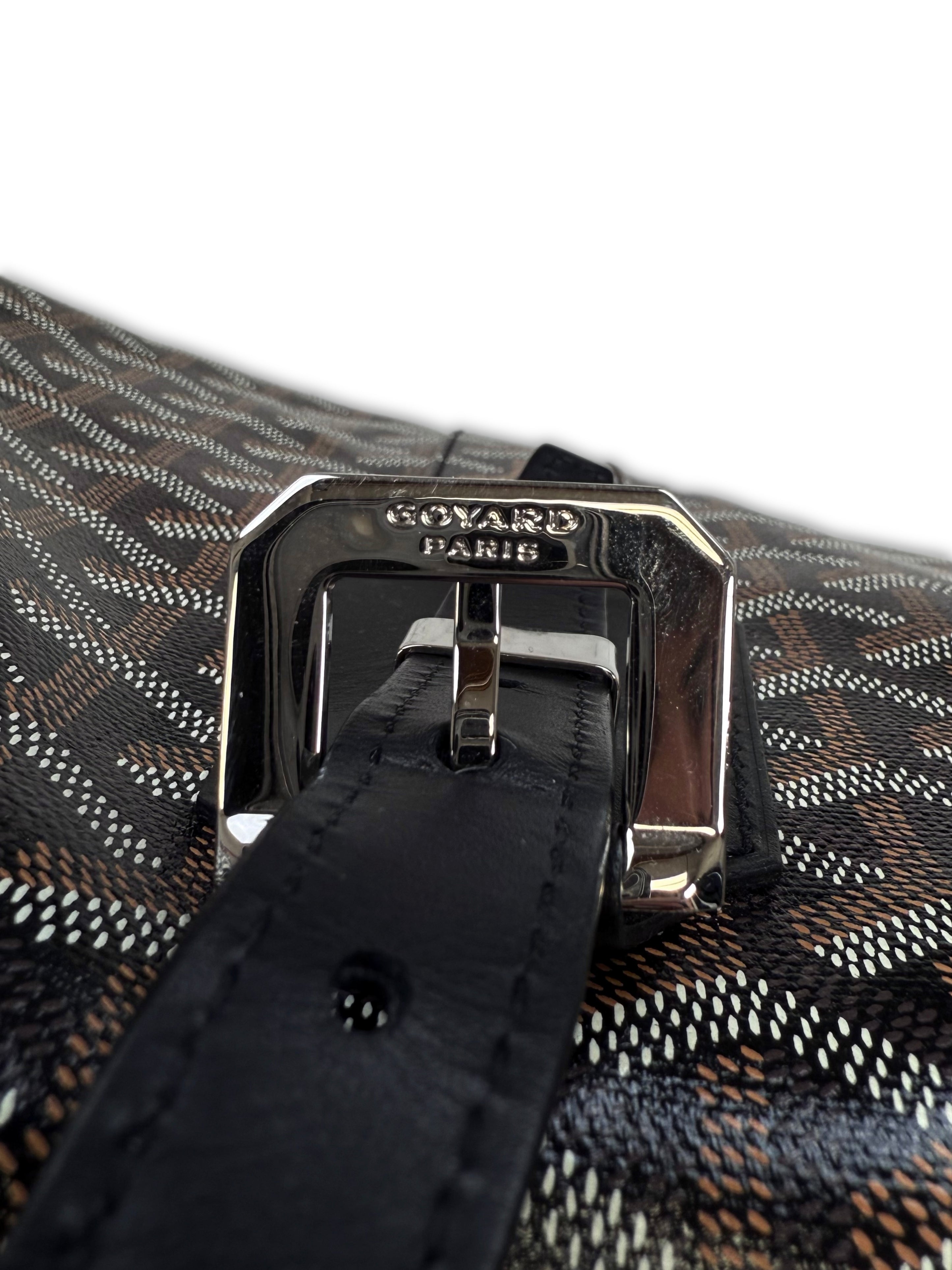 Goyard Croisiere 50 Goyardine Leather Duffle Bag
