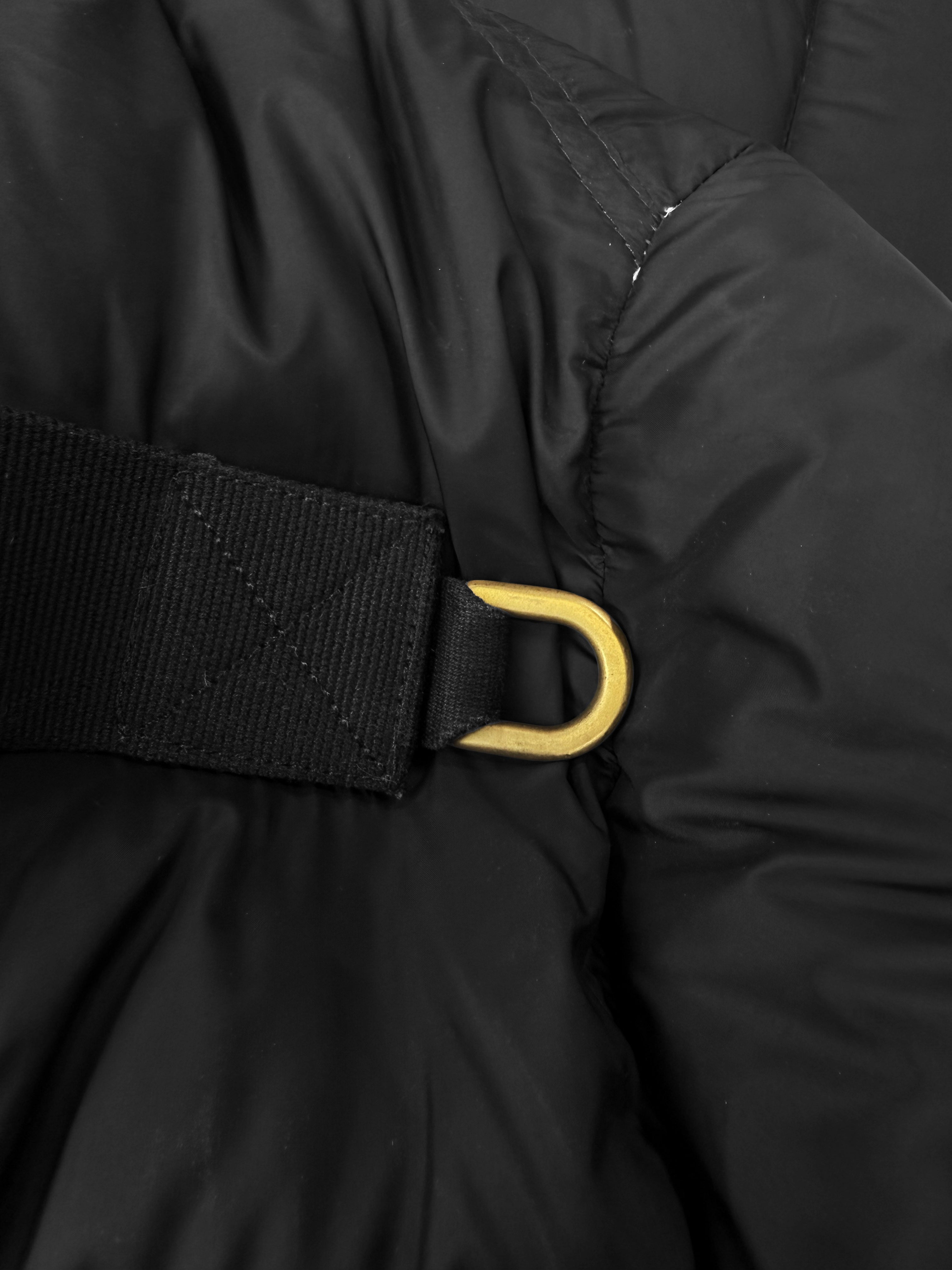 AW17 Rick Owens ‘Glitter’ Keyring Down Fill Puffer Trench Coat