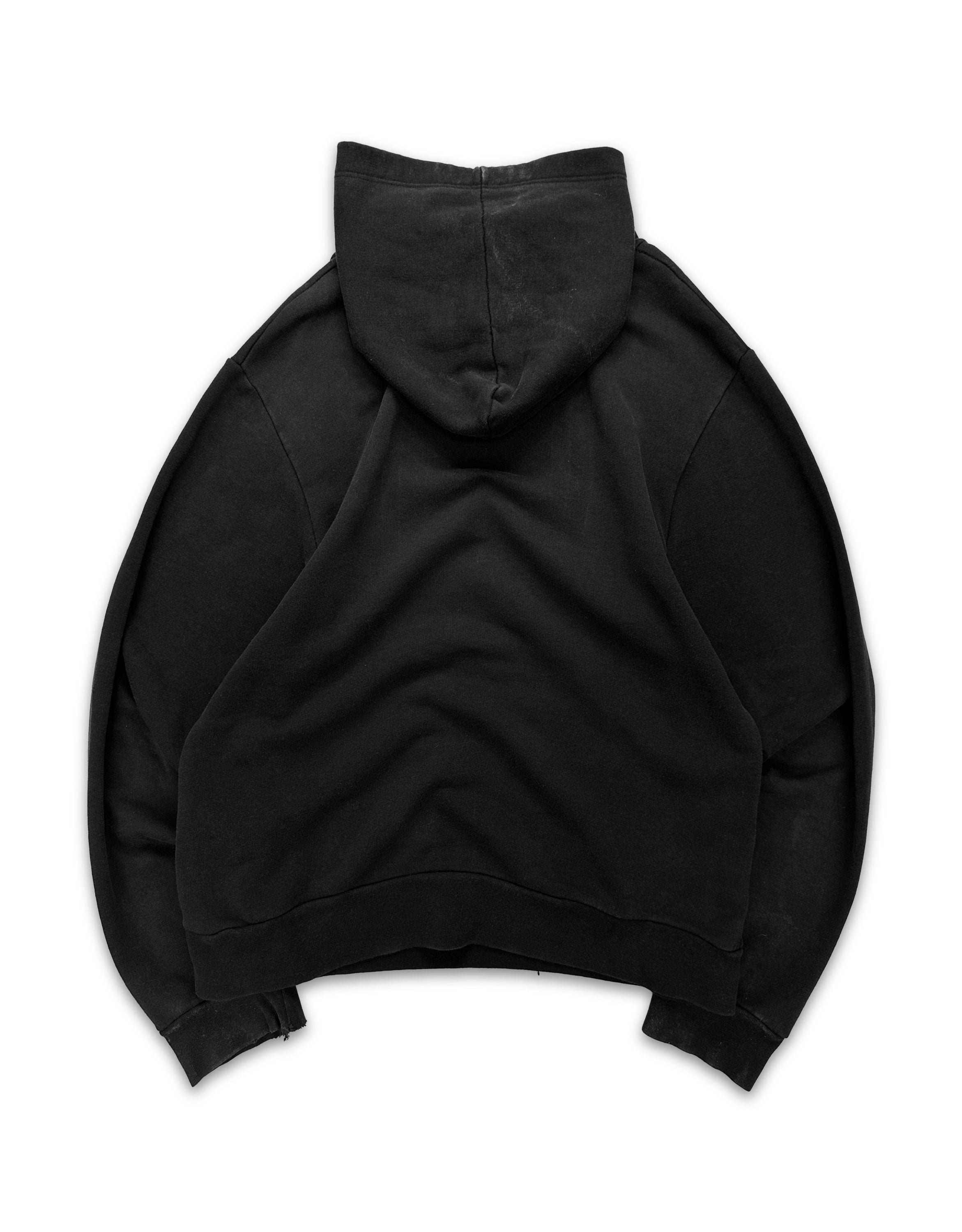 AW03 Raf Simons ‘New Order’ Hand of God Black Graphic Hoodie