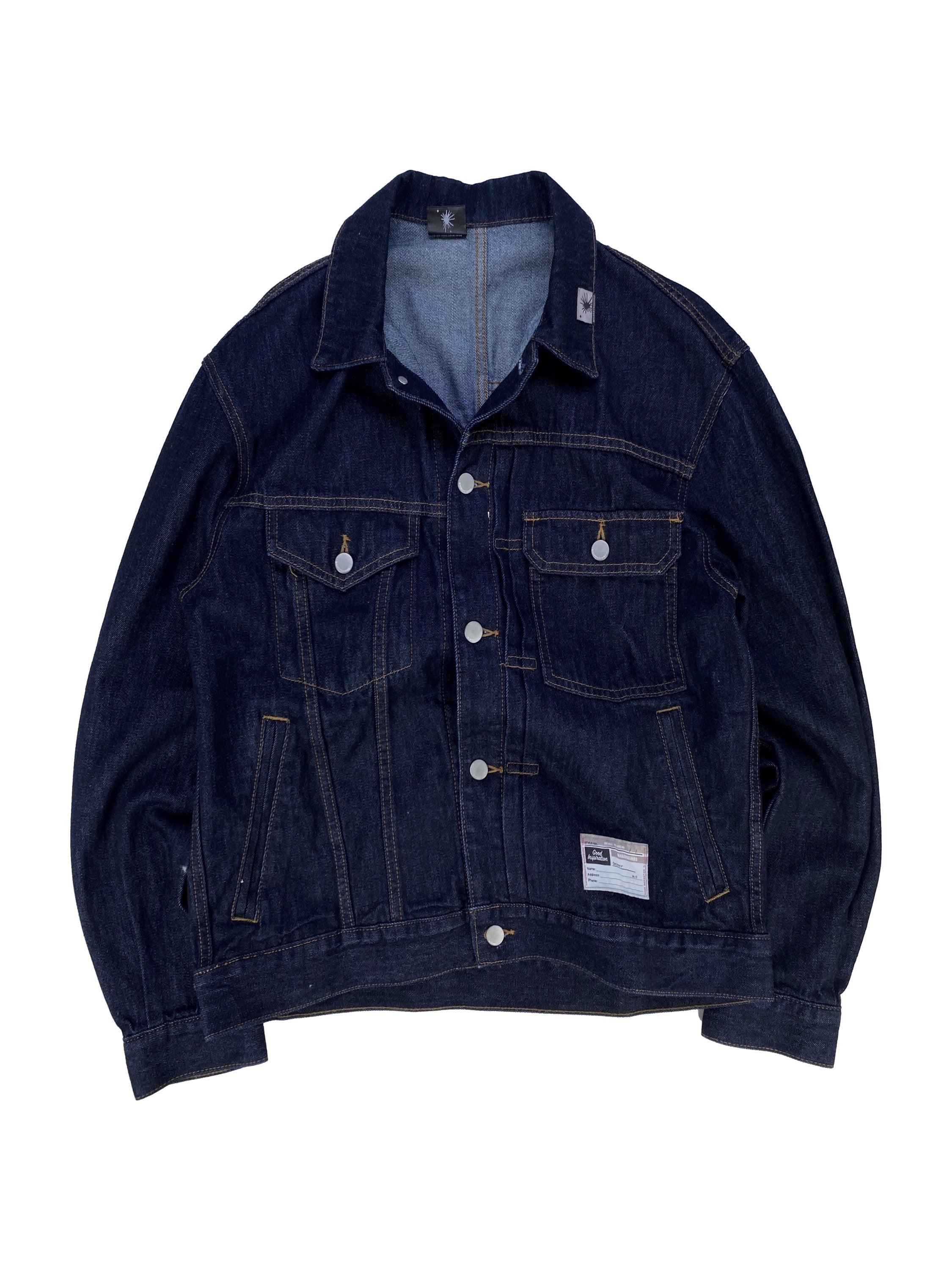 Mihara Yasuhiro Heavyweight Indigo Denim Jacket