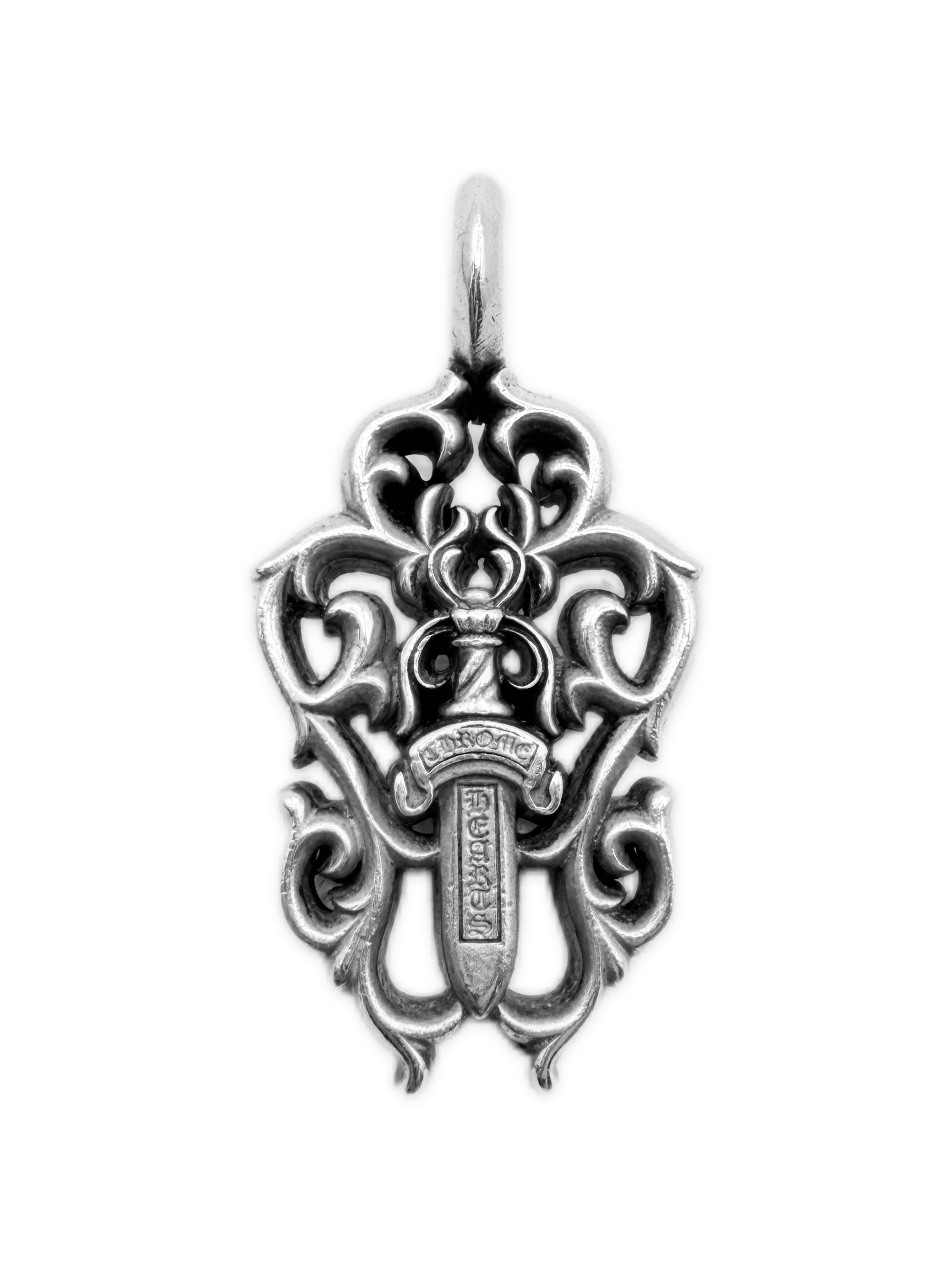 Chrome Hearts Eternity Vine Dagger .925 Silver Pendant