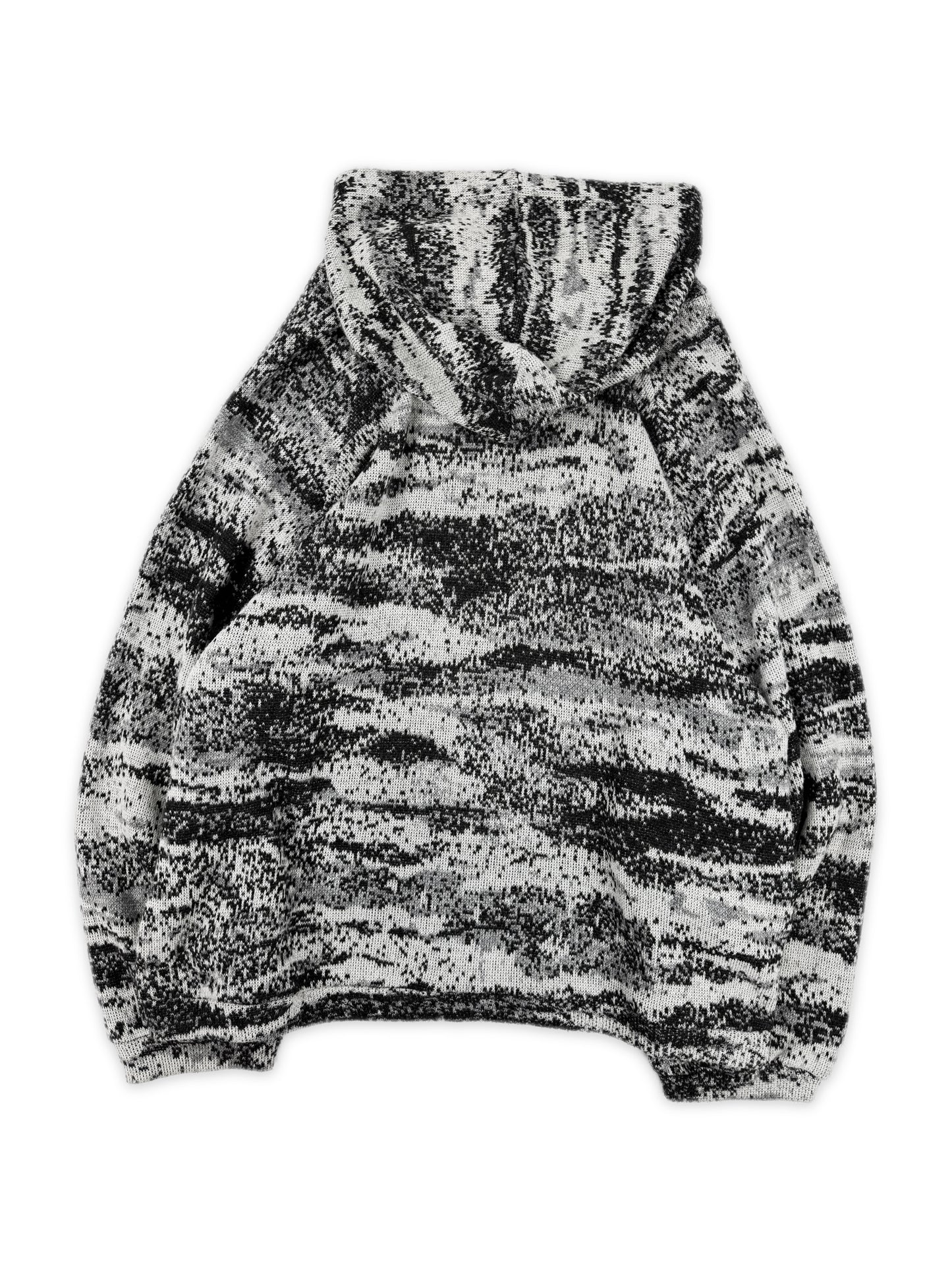 AW02 Raf Simons ‘Virginia Creeper’ Snow Digicamo Raglan OS Hoodie