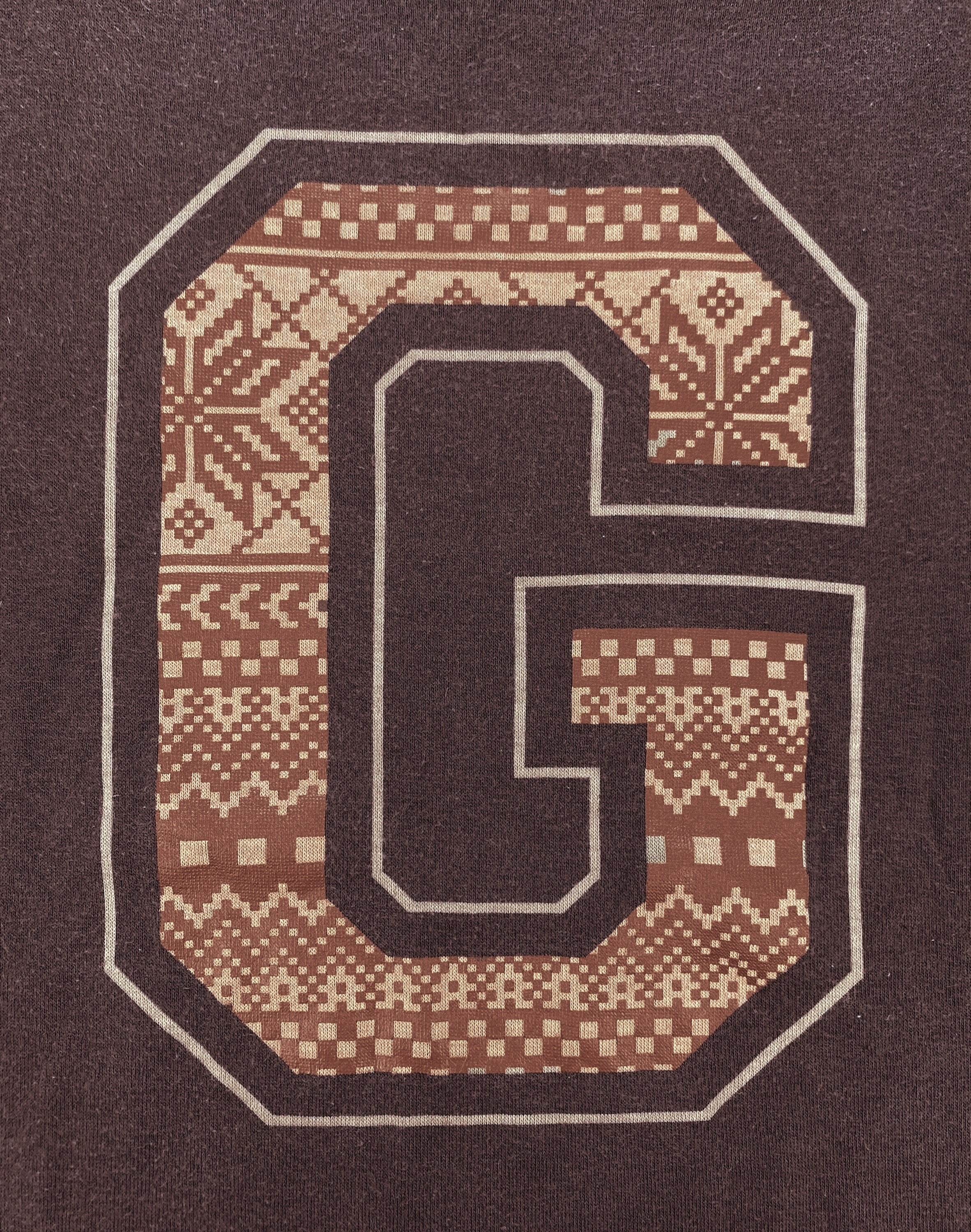 Number (N)ine Rustic “G” Collegiate Boxy T-Shirt