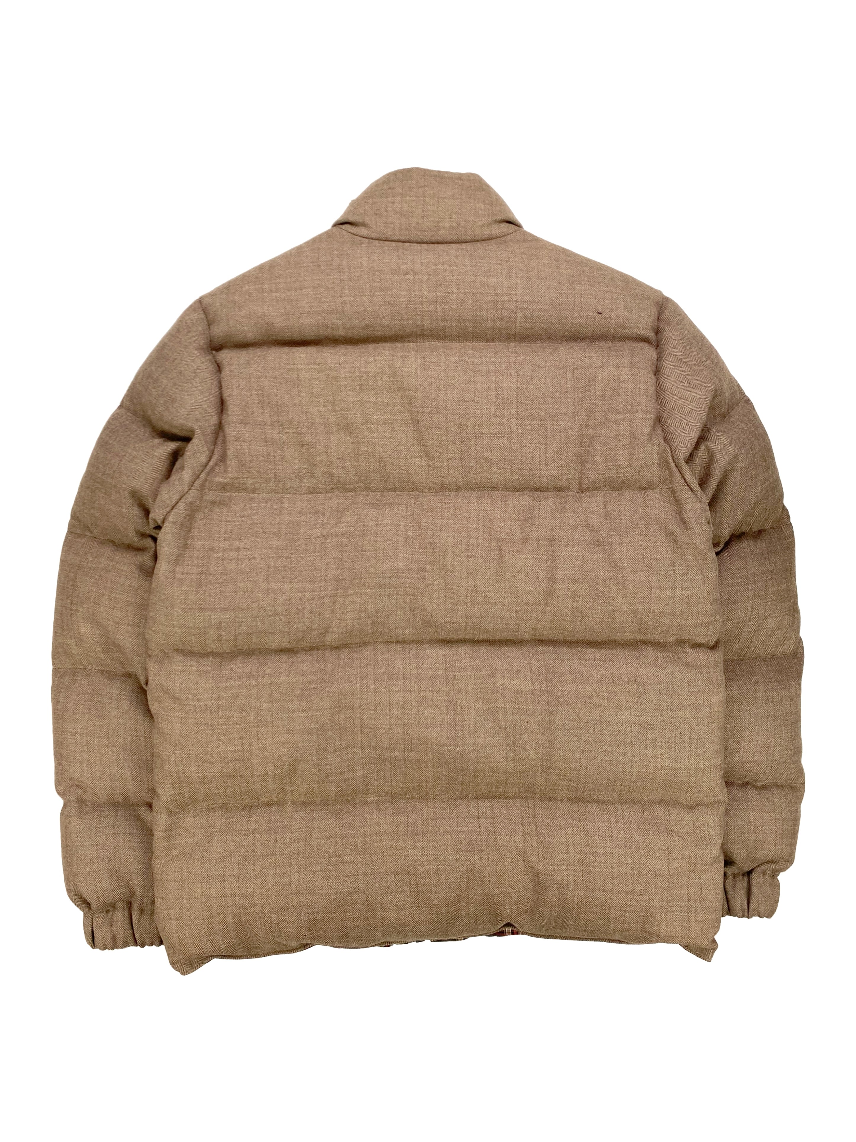 Comme Des Garçons Homme Tan Lined Down Fill Puffer Jacket