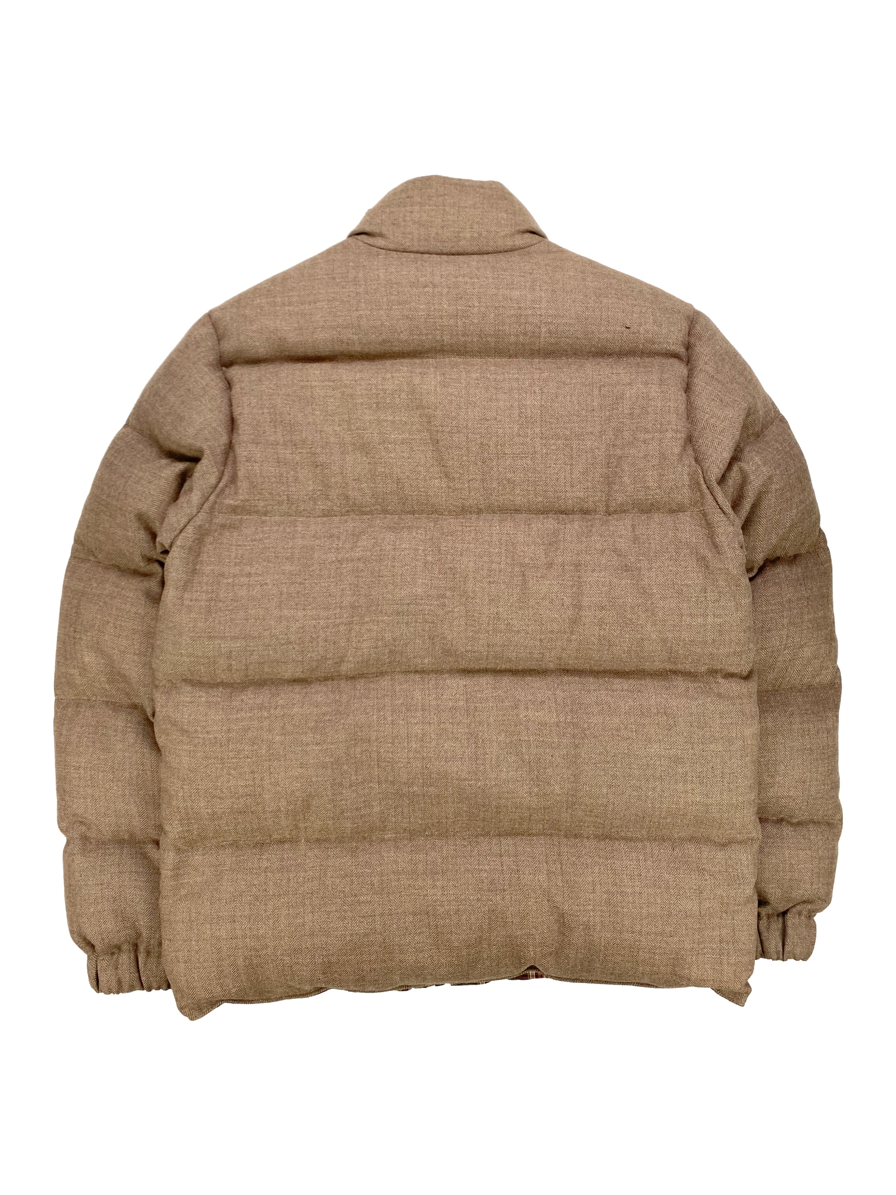 Comme Des Garçons Homme Tan Lined Down Fill Puffer Jacket