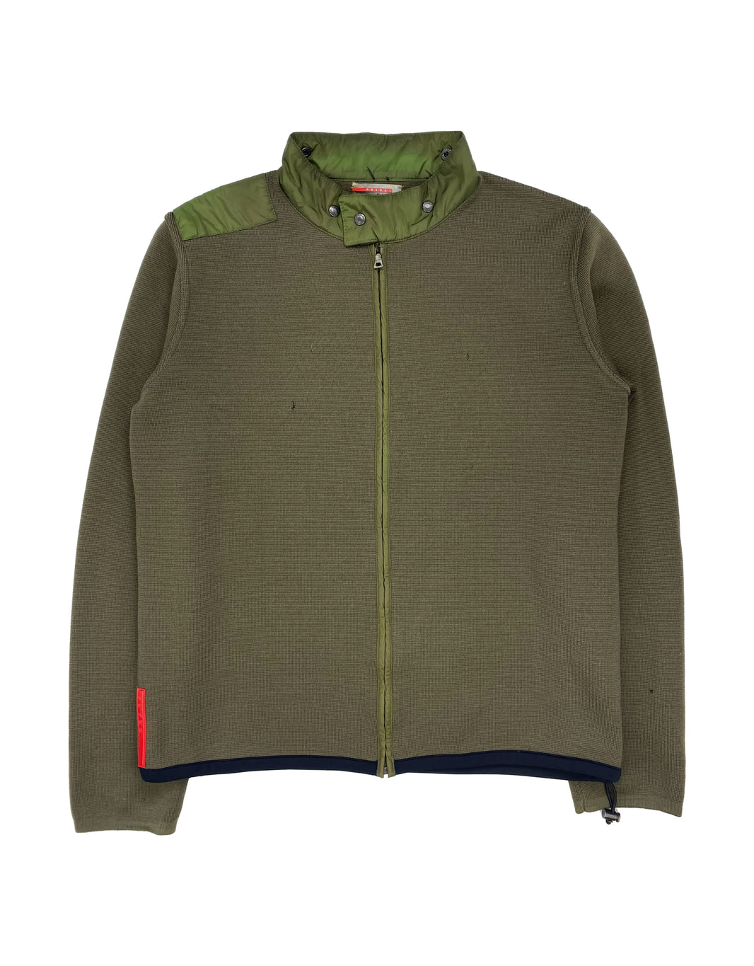 2000’s Prada Sport Tight Knit Zippered Tech Fleece