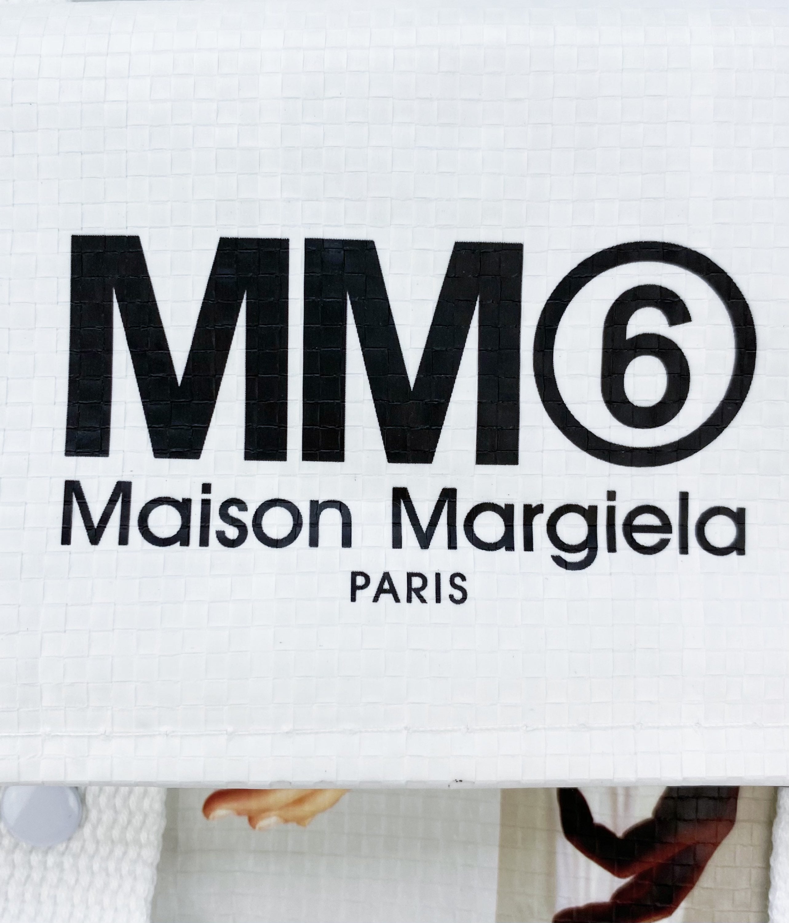 Margiela MM6 Hand Print Mini Tote Bag