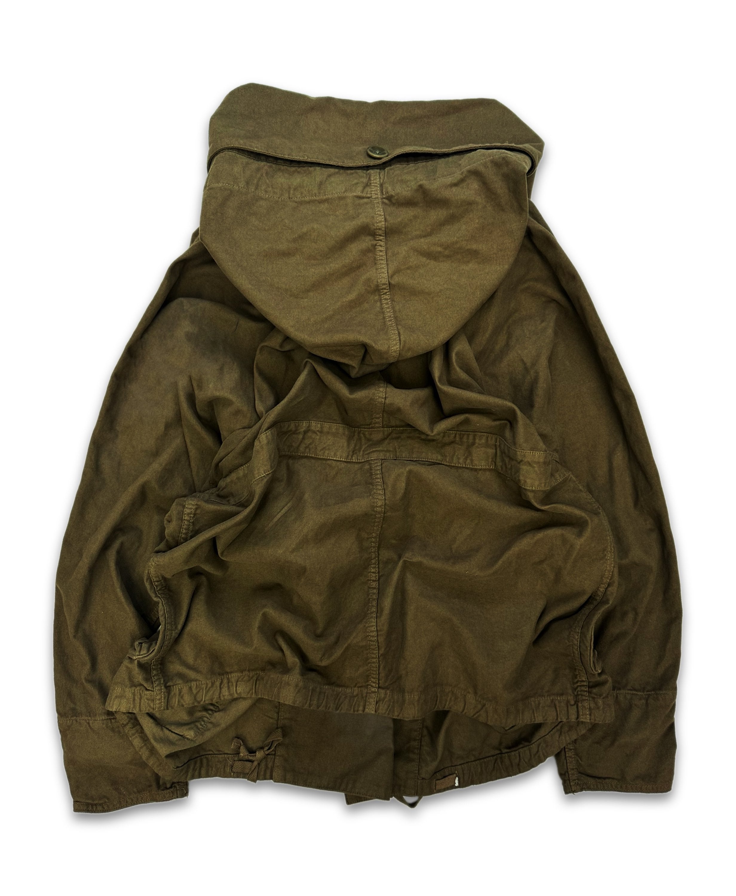 Kapital ‘Katsuragi’ Olive Green Multi Cargo Pocket Ring Jacket