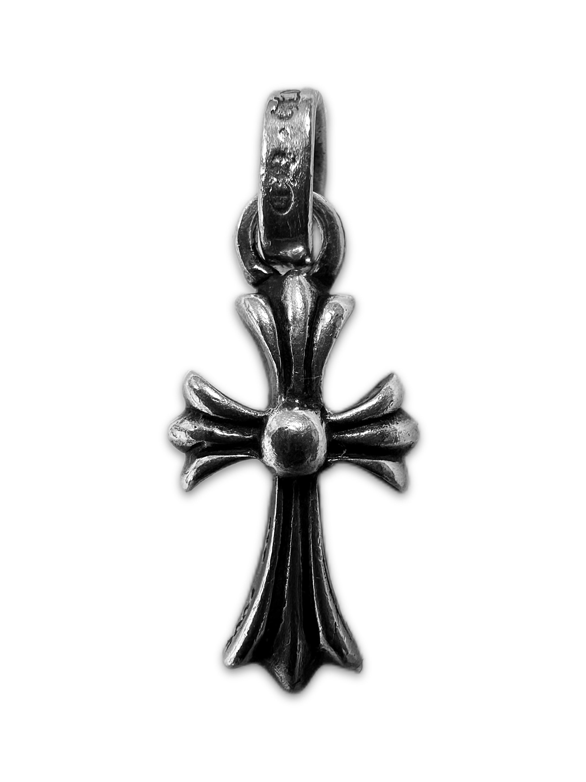 Chrome Hearts ‘Baby Fat’ .925 Silver Cross Pendant Charm