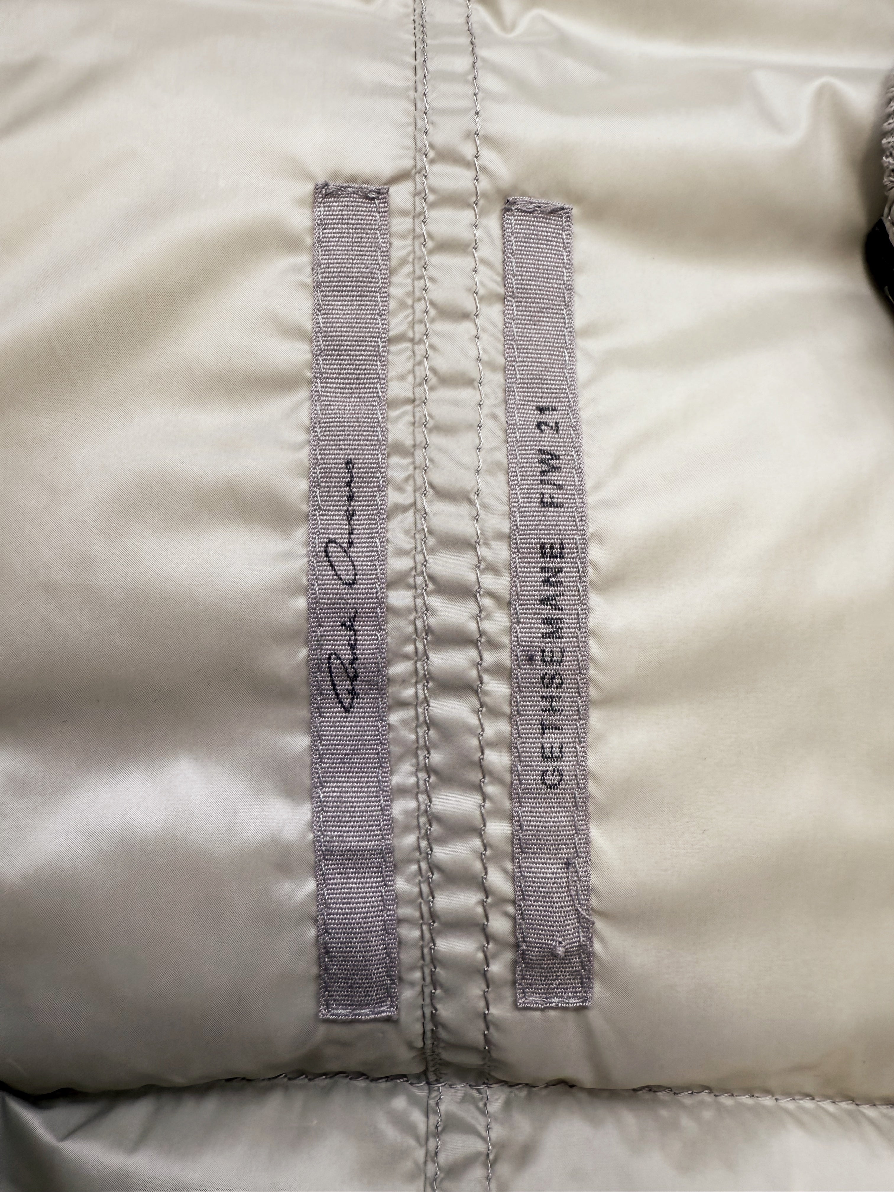 AW21 Rick Owens ‘Gethsemane’ Gradient Puffer Jacket