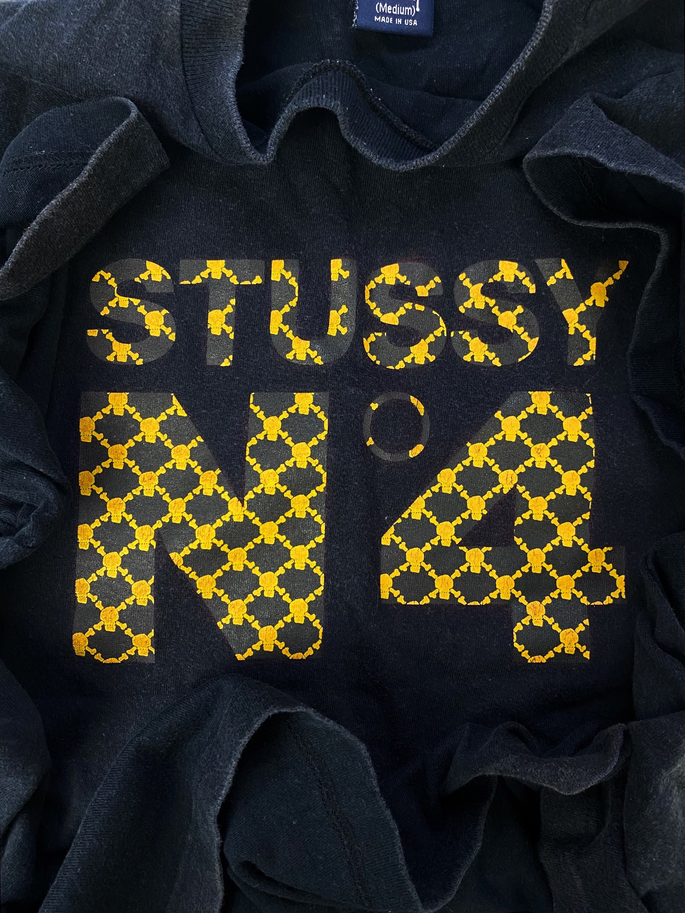 00s Stüssy Monogram Bootleg N4 Graphic T-Shirt
