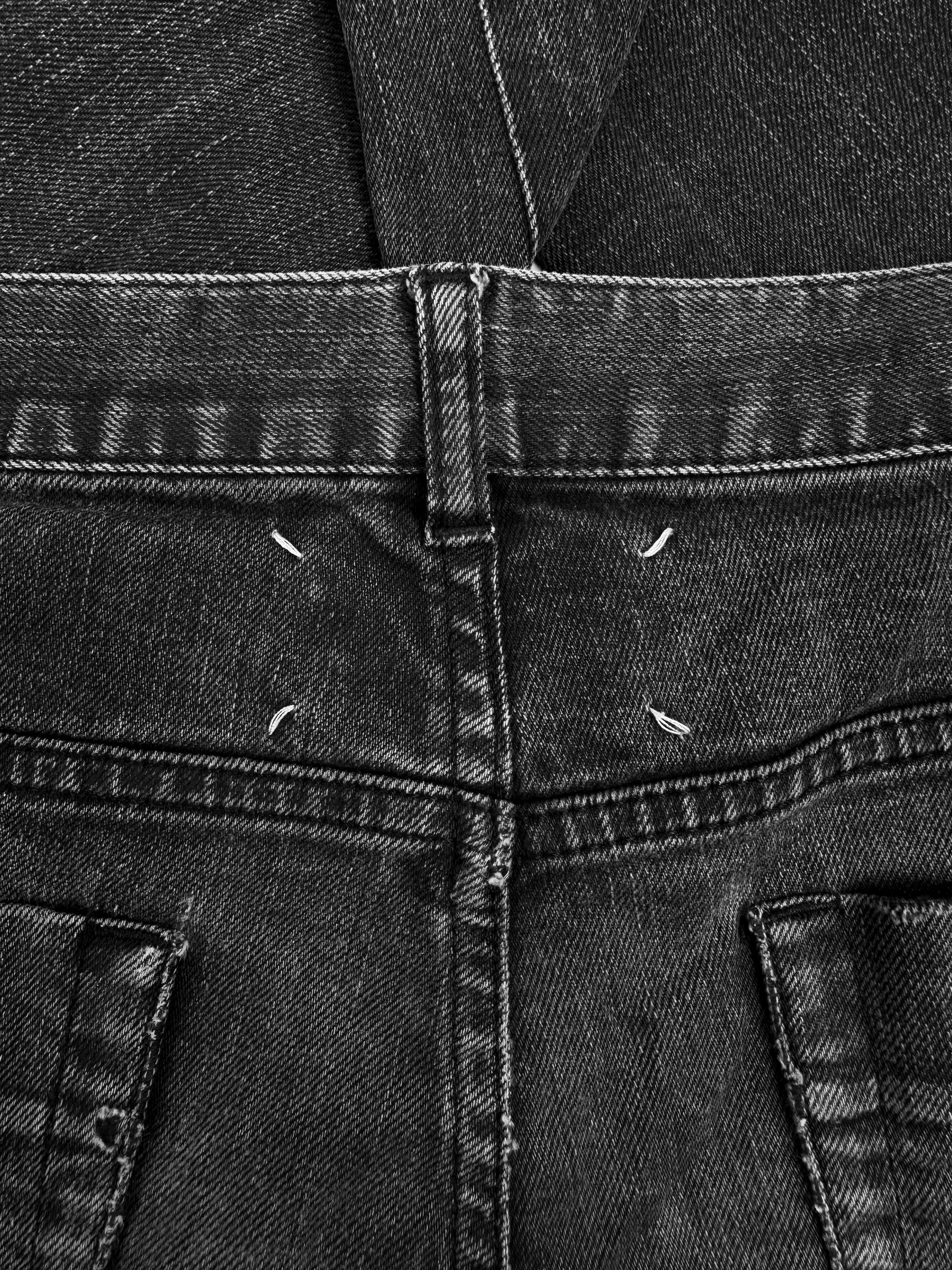 SS14 Maison Margiela Grey Washed 5 Pocket Denim