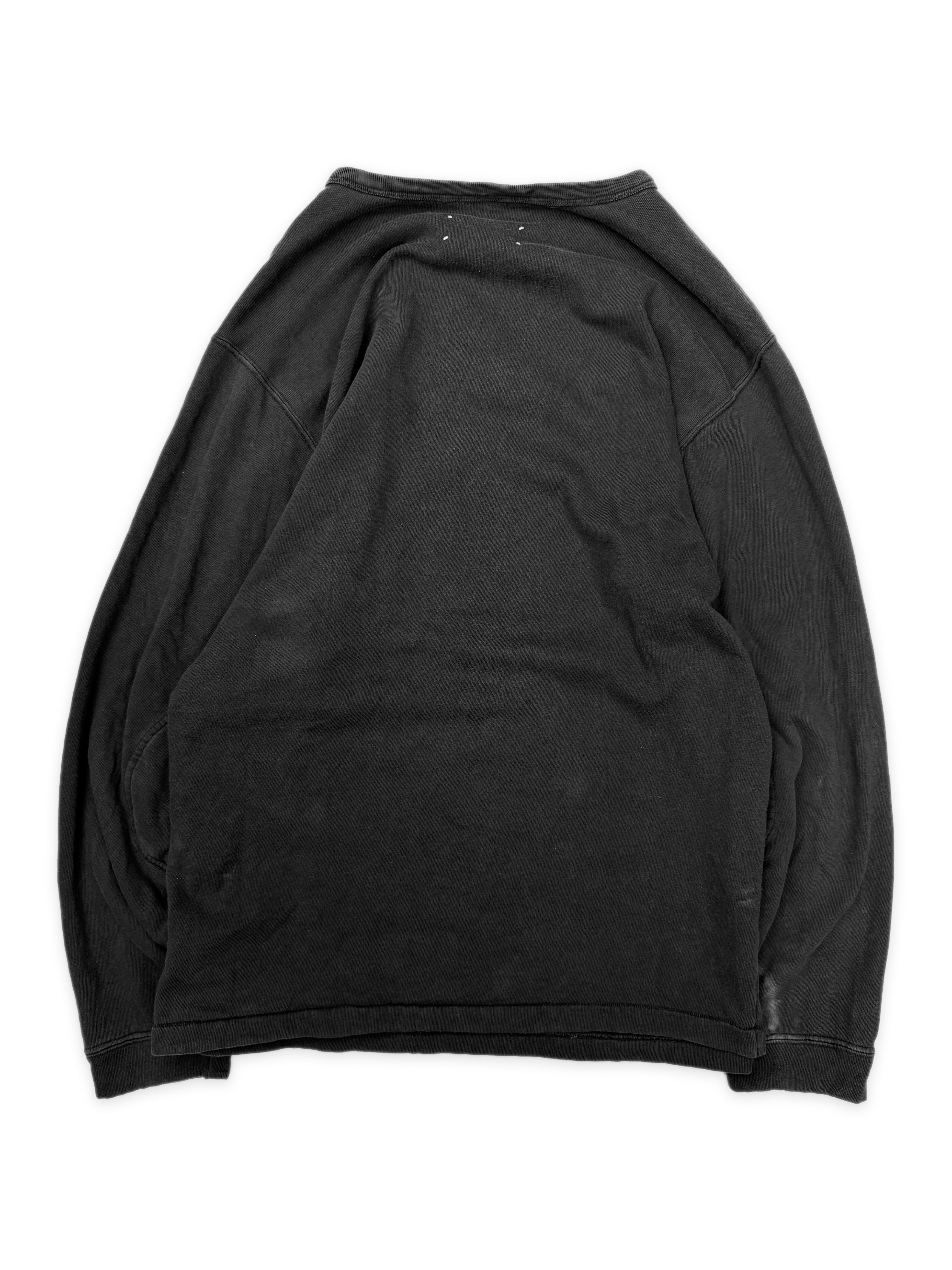 AW06 Maison Margiela Reconstructed Hybrid Henley Crewneck
