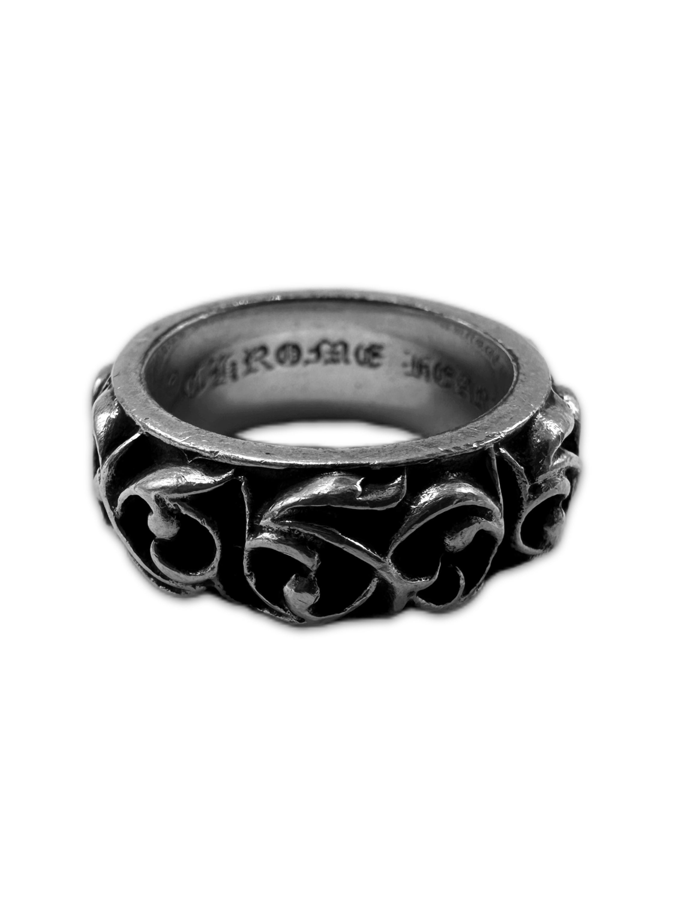 Chrome Hearts ‘Eternity Vine’ .925 Silver Etched Ring