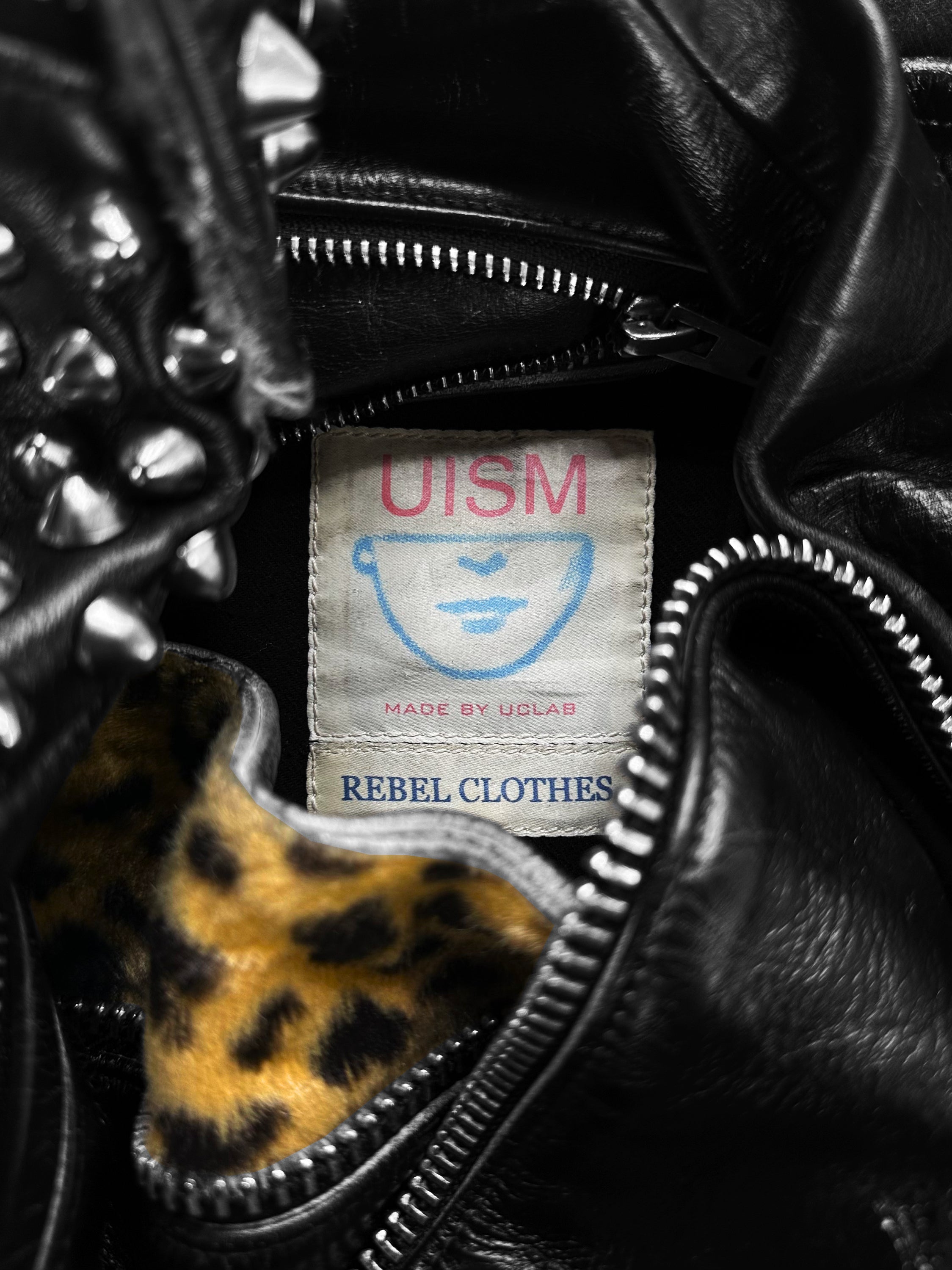AW02 Undercover ‘Judgement’ Witches Cell Studded Leather Jacket