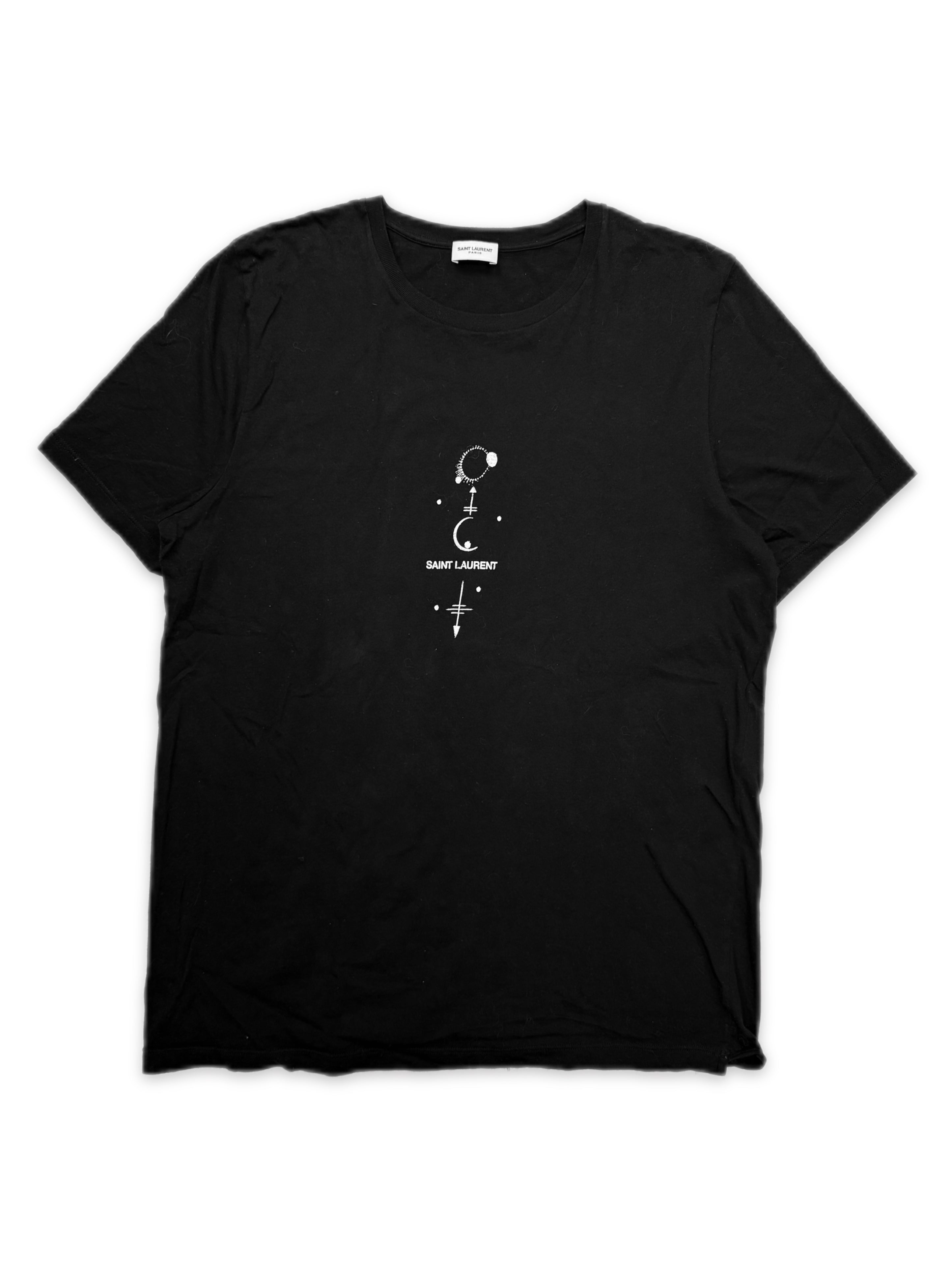 SS20 Saint Laurent Paris ‘Mystique’ Chest Logo T-Shirt