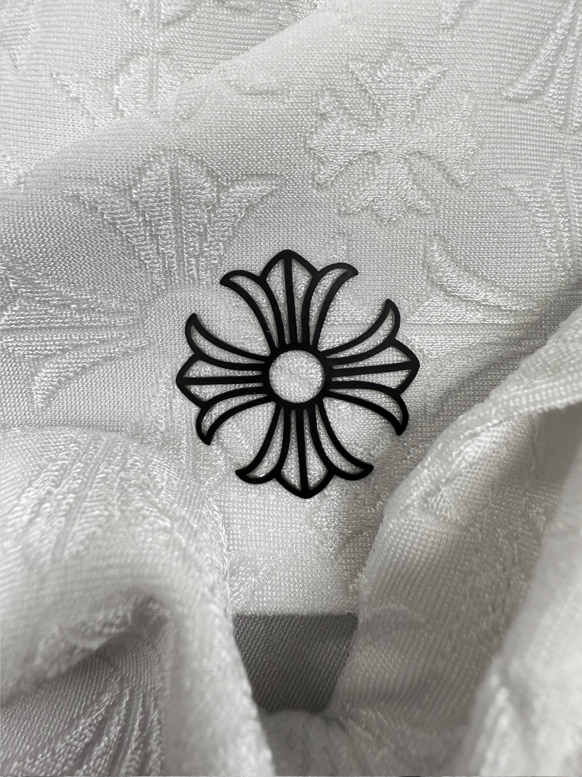 Chrome Hearts Pleated Plus Monogram Elasticated Tennis Skirt