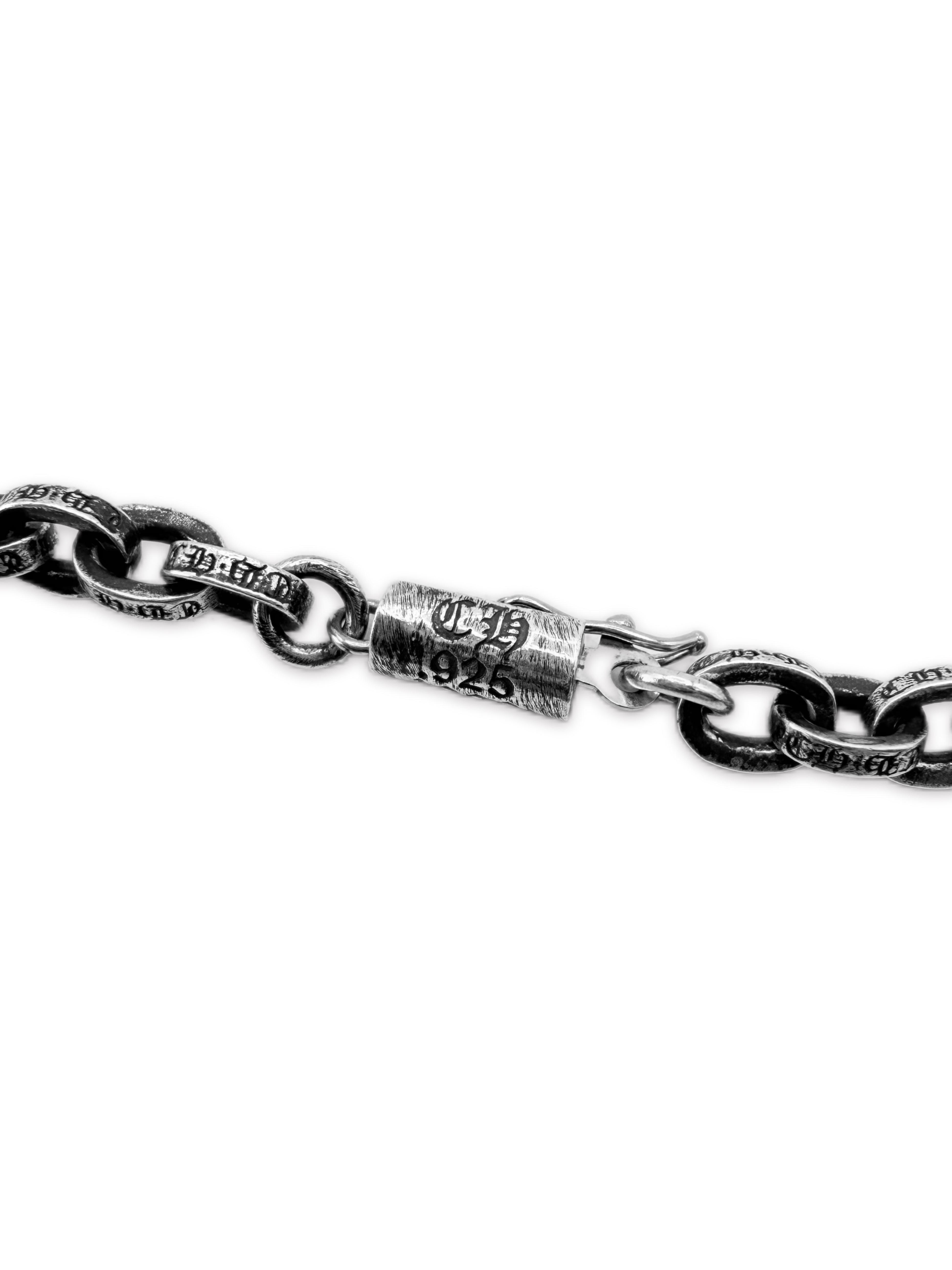 Chrome Hearts ‘Paper Chain’ 8 inch .925 Silver  Bracelet