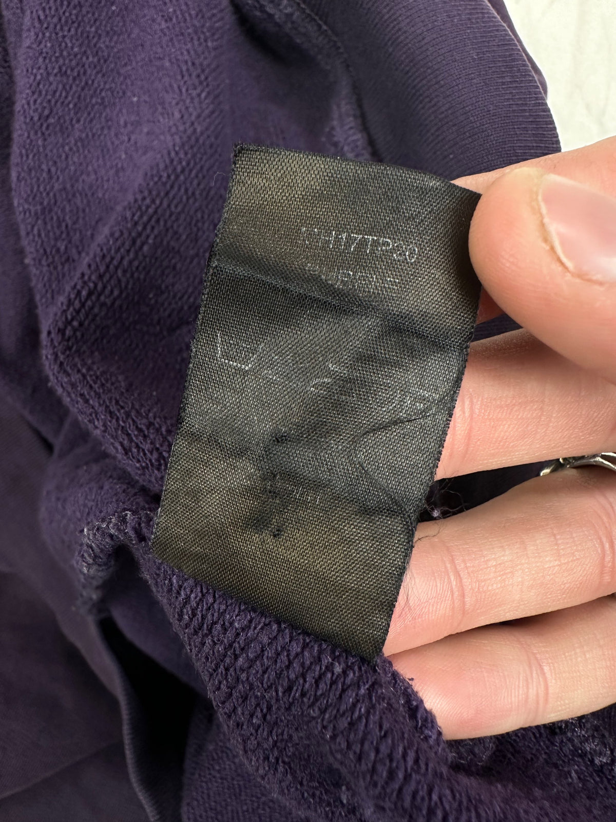 AW16 Vetements Homme ‘Sexual Fantasies’ Purple Slogan Hoodie