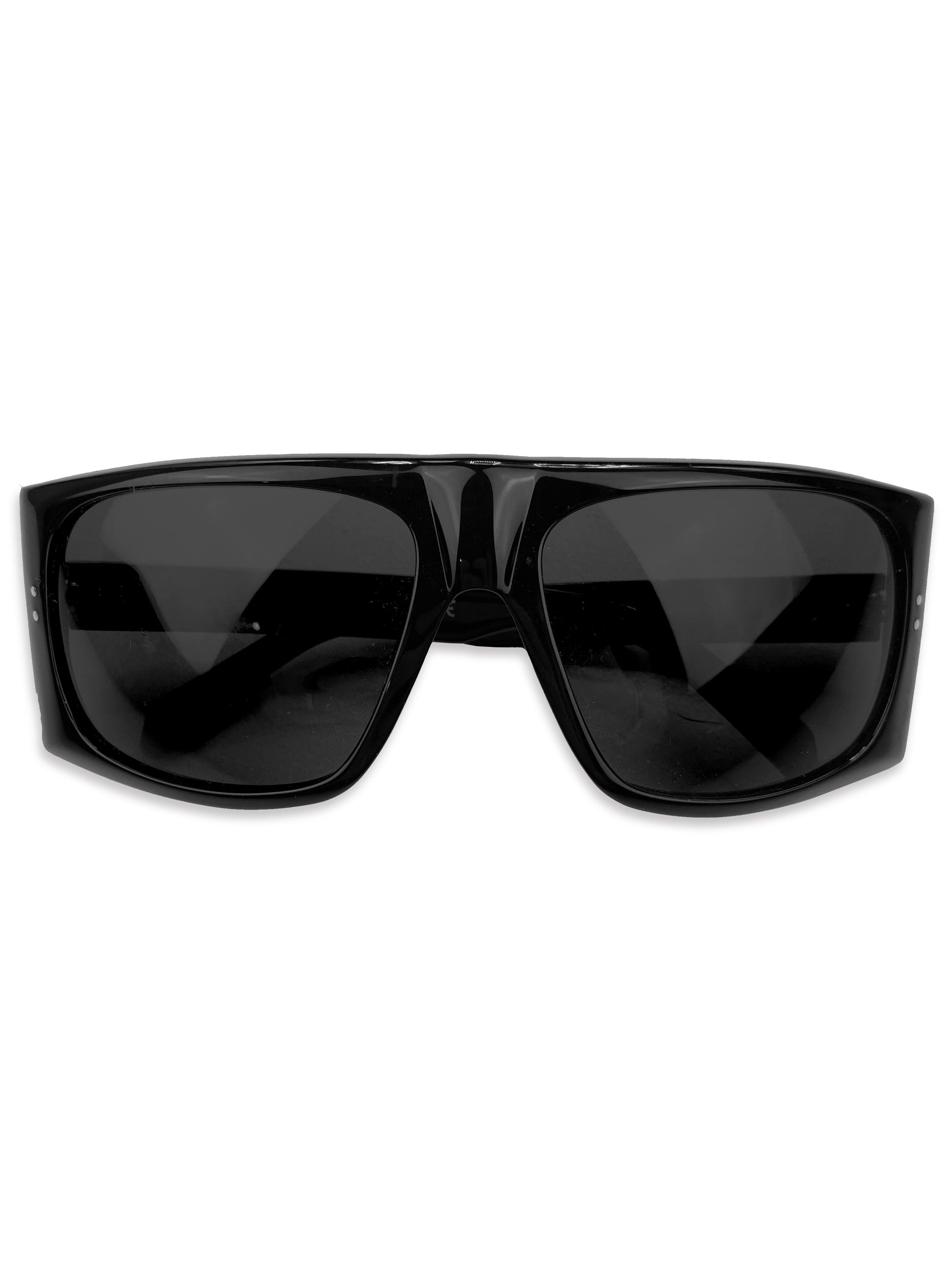 Celine Paris Glossy Black Boxy Sunglasses