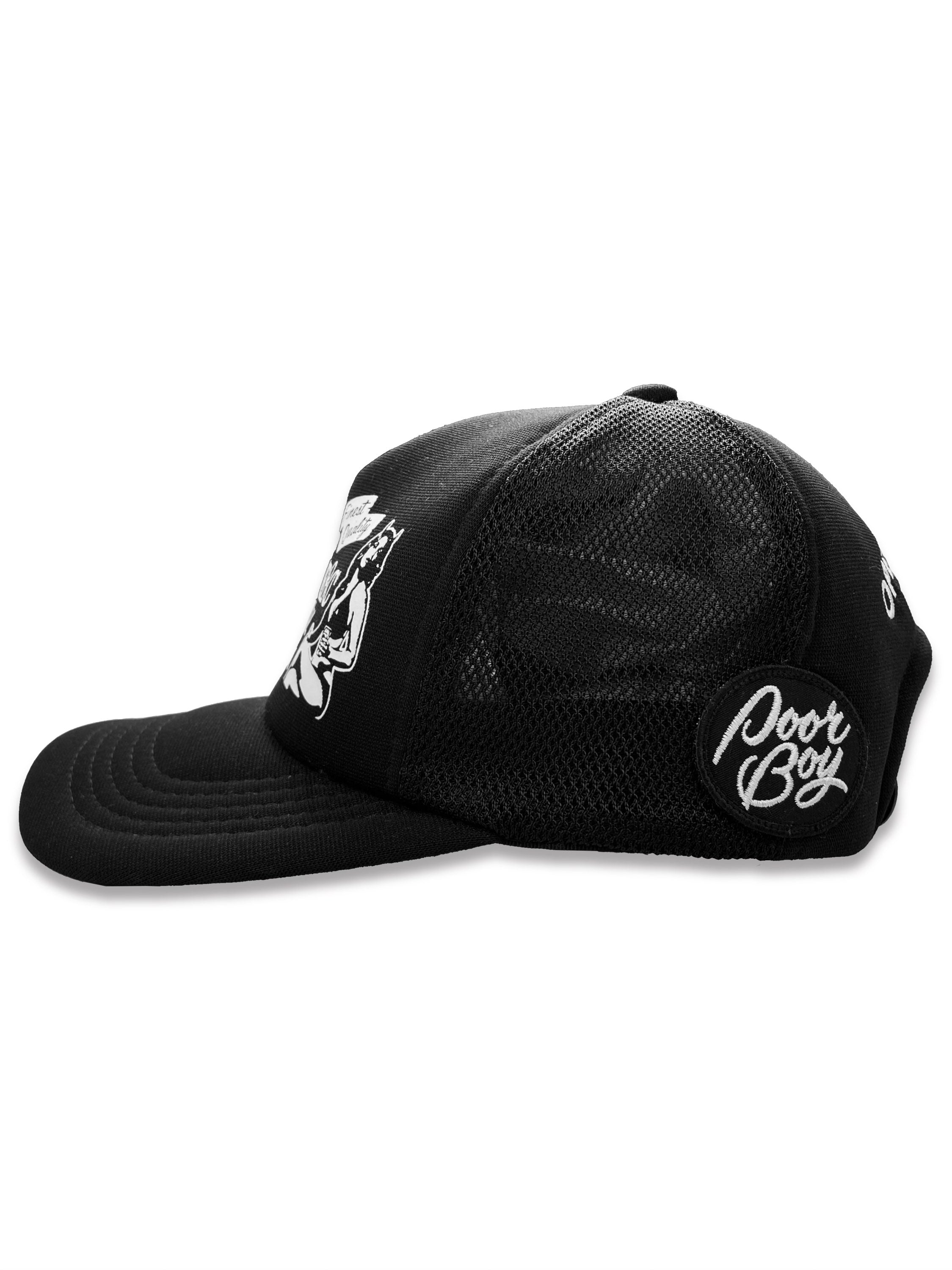 Hysteric Glamour “Poor Boy Bread” Patch Mesh Trucker Hat
