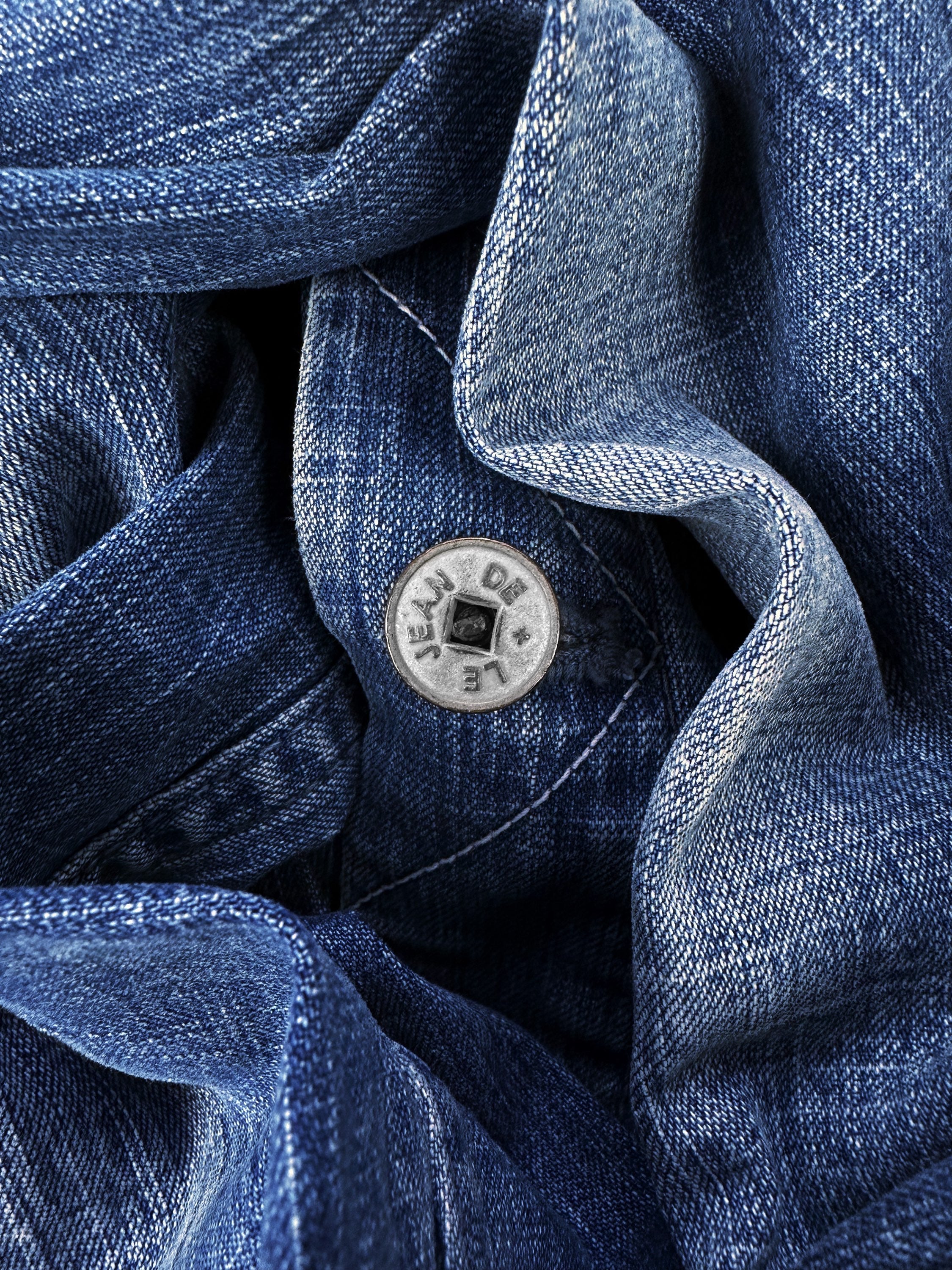 00s Marithe Francois Girbaud Blue Wash Denim Jacket